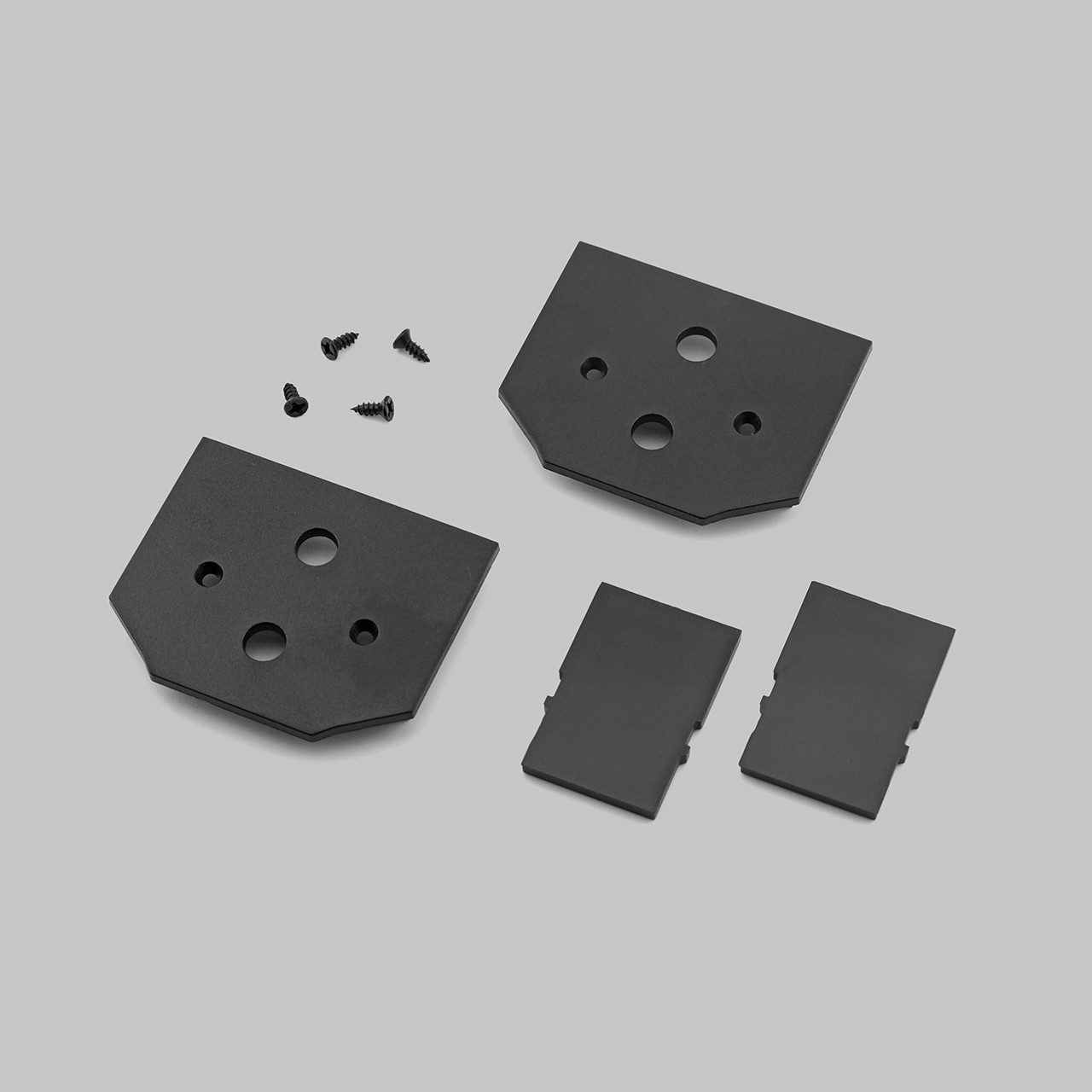 Комплект торцевых заглушек для шинопровода IL.0050.3000 трековой системы SMART LINE 220В, Черный IL.0050.3005-BK