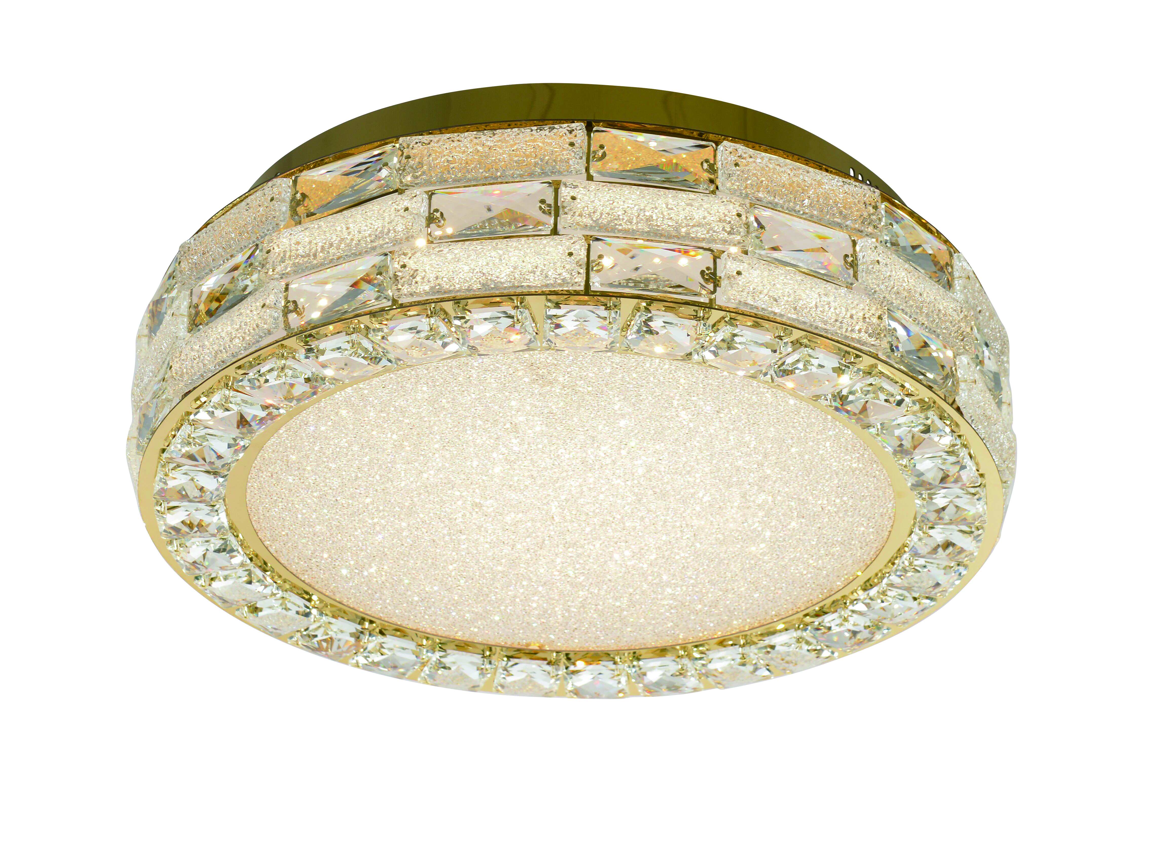 6065E/72W GOLD+CLEAR (1) Люстра NW
