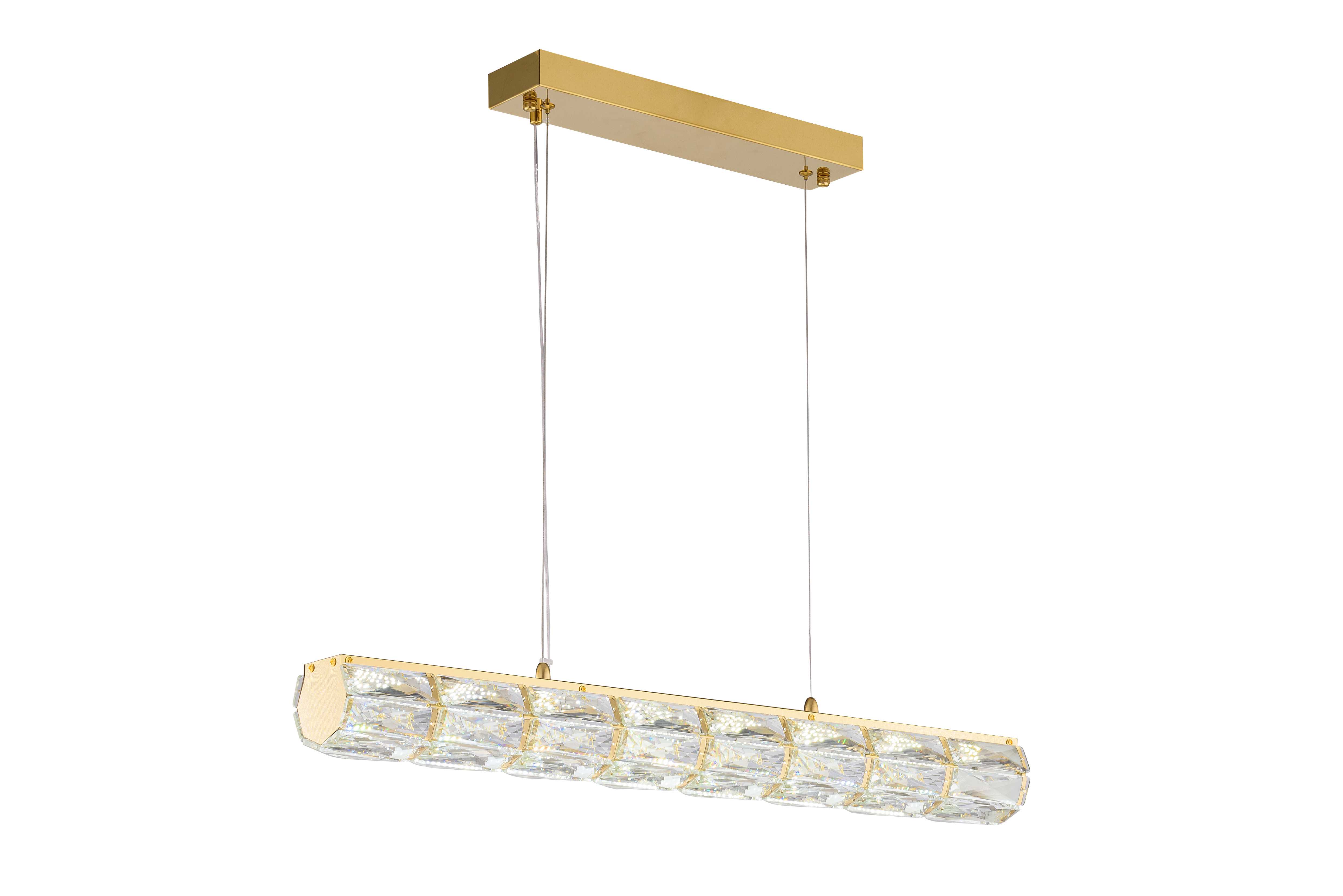 2405E/32W GOLD+CLEAR (1) Люстра NW #