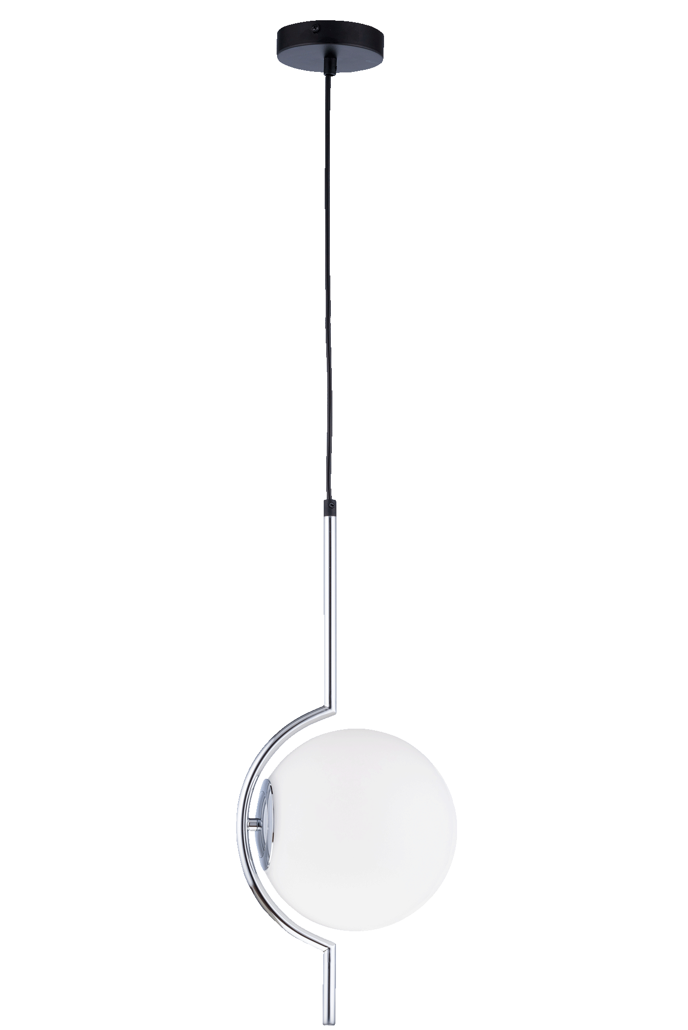 3967MDM/1M CR CHROME+WH (1) Люстра  NW #