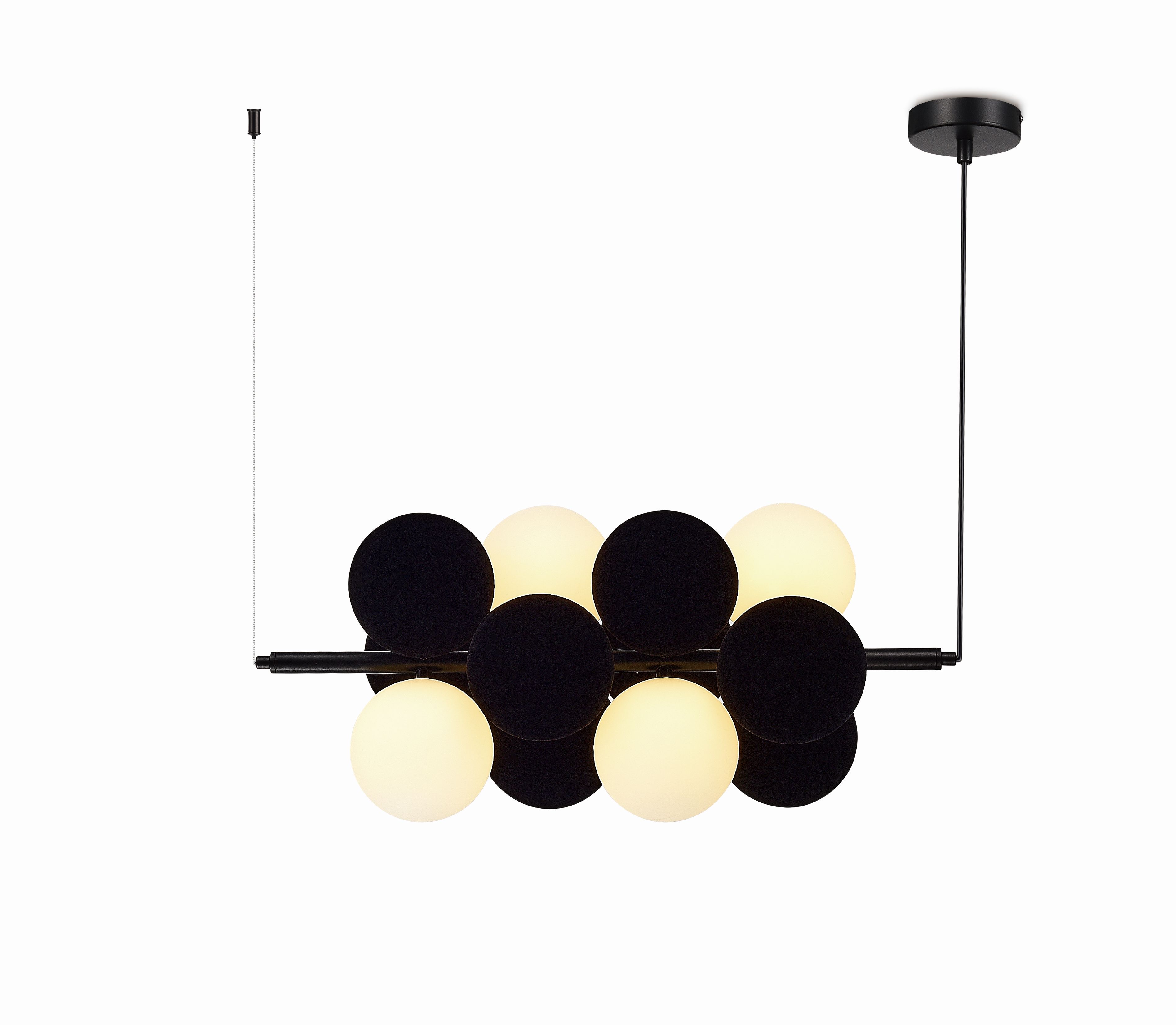 2418L-DW BLACK (1) Люстра NW #