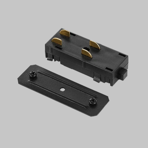 IL.0050.4001-BK I - соединитель питания для шинопровода трековой системы SMART LINE 220В, Черный