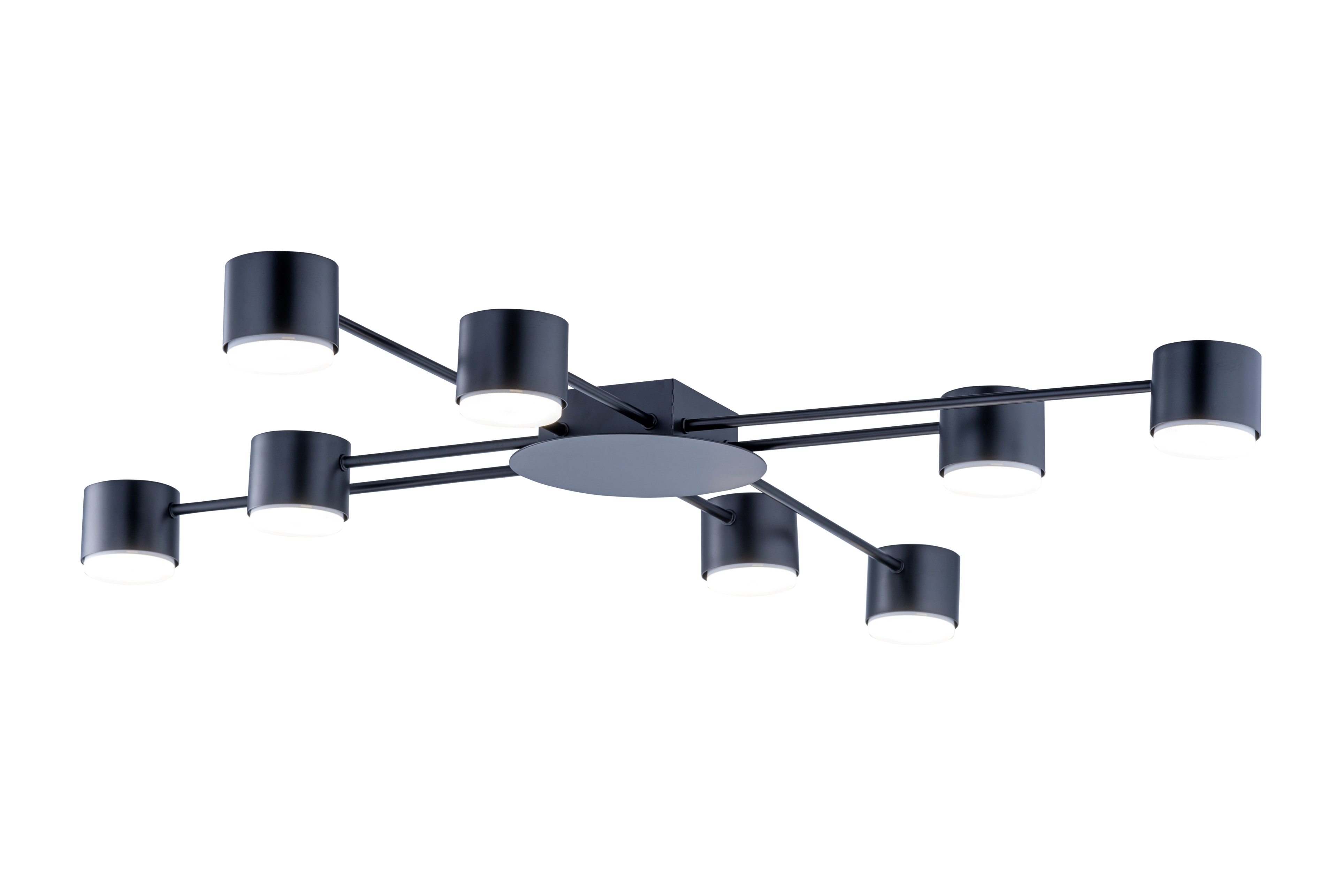CL-POINT-R001-GX53*8 BLACK BK (1) Люстра NW