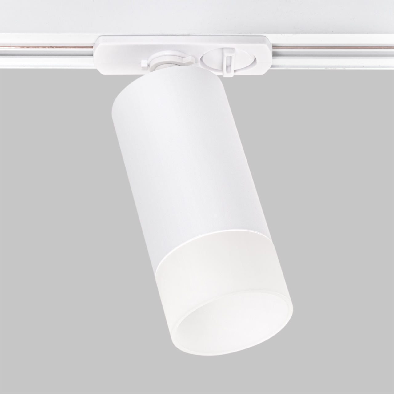 Светильник спот GU10 для трековой системы 1 фазный трек 220В, макс 10Вт, Белый IL.0010.0014 WH