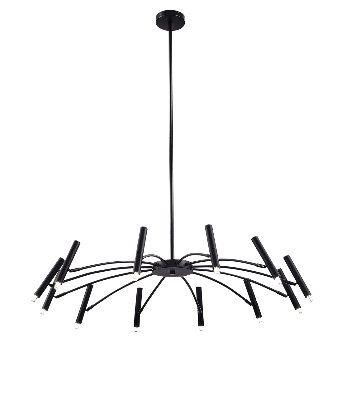D2122-DW-12 BLACK (1) Люстра NW