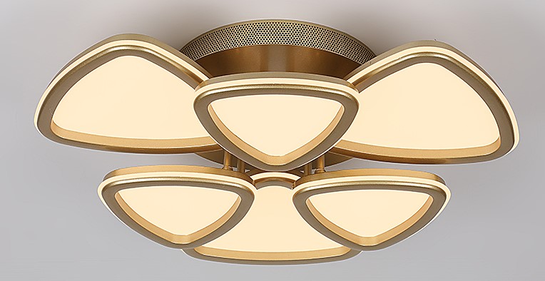 9307/3+3S CHAMPAGNE GOLD (1) Люстра (RL) #