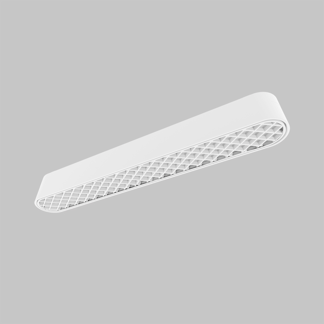 Светильник линейный с антибликовой сеткой для трековой системы UT25 48В 12Вт, 4000K, Белый IL.0007.1102-12 WH