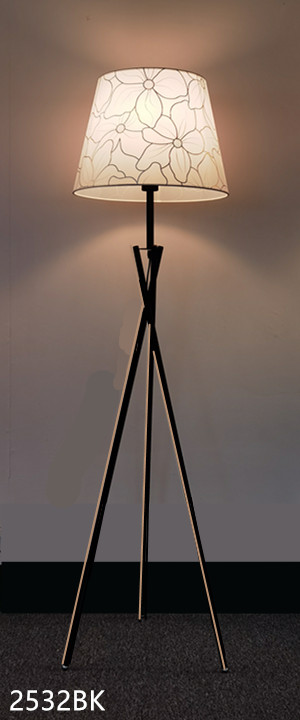 2532 BK (1/25) Торшер (колпак отдельно) (RL)