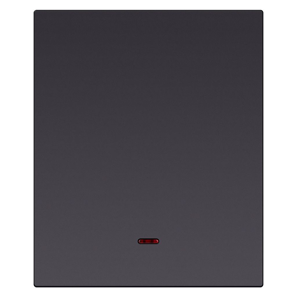 Выключатель 1-клавишный с индикатором модульный 10А черный «Альтаир» (SBE-m11b-10-SW1-1)