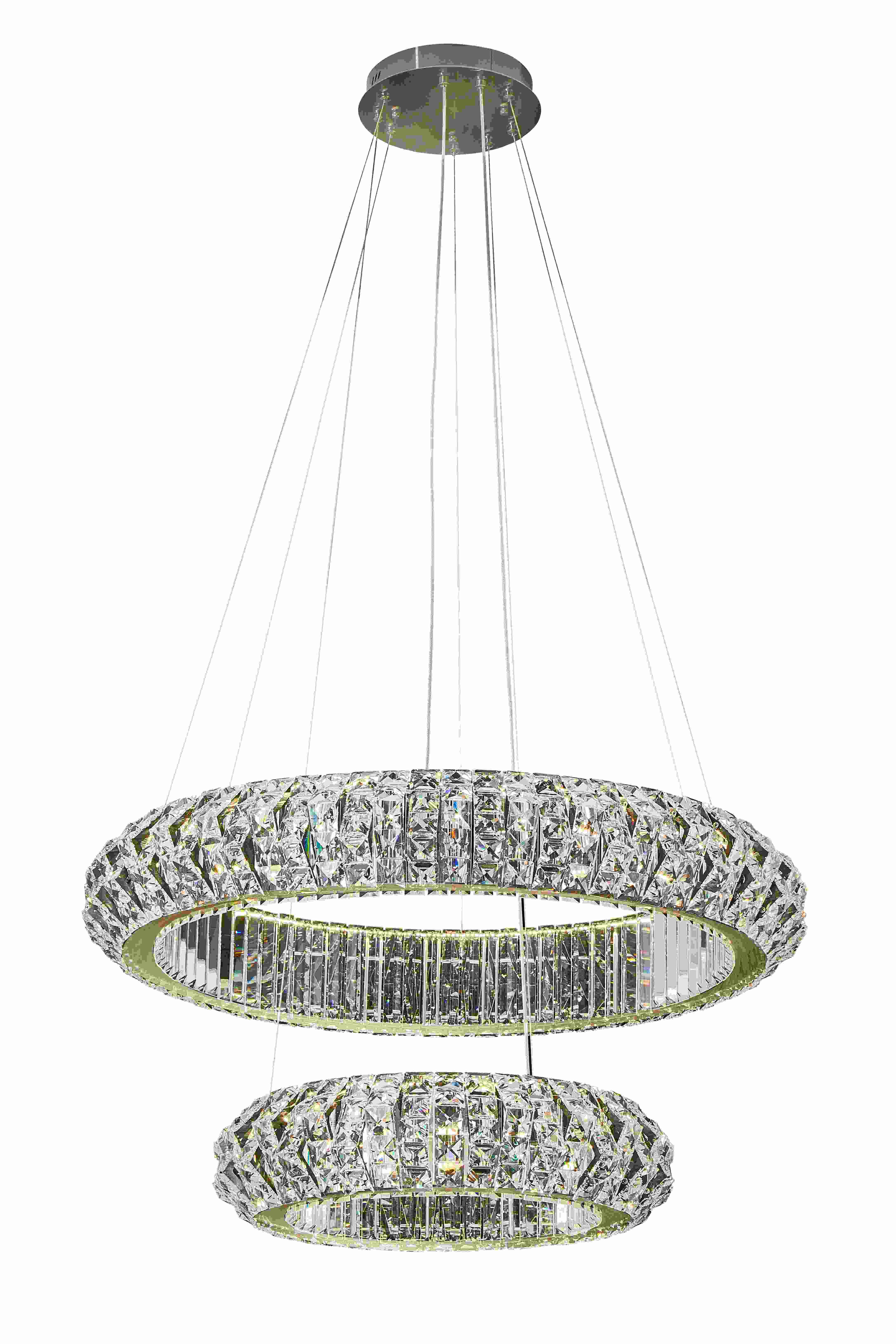 106PLSK/D800+500BB SAND NICKEL (1) Люстра NW #