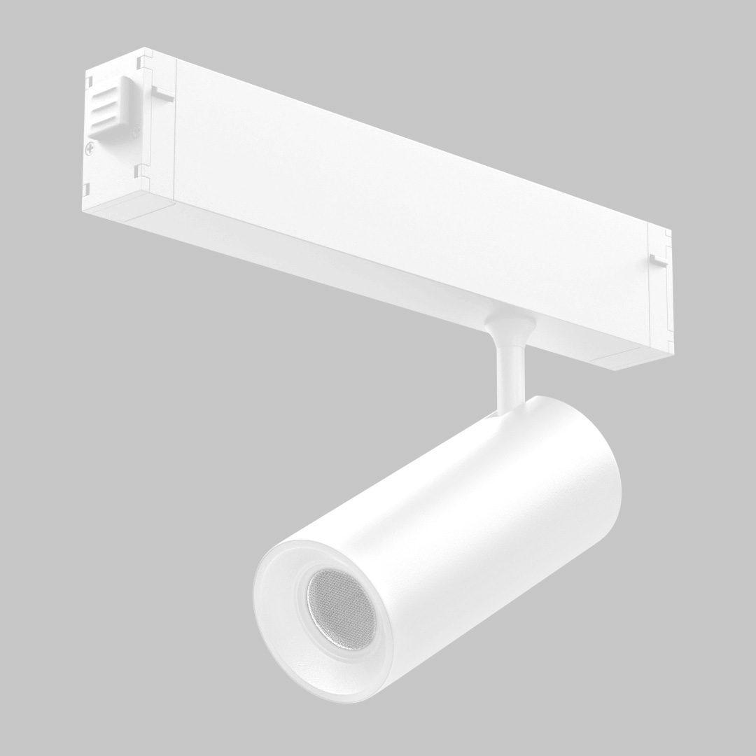 Светильник SMART направленного света поворотный для трековой системы SMART LINE 220В, 12Вт, Белый IL.0050.6005-12-WH