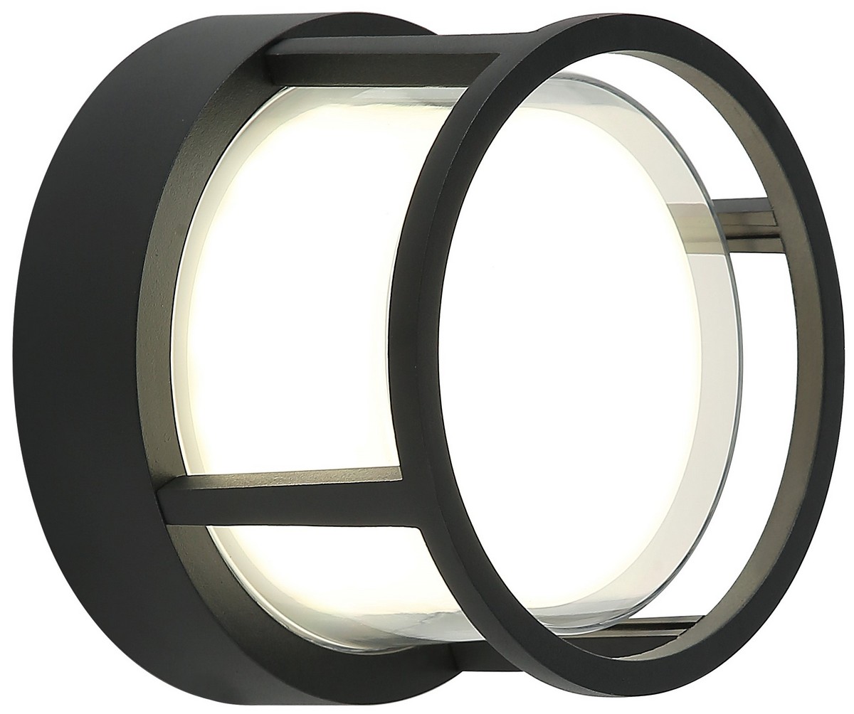 Светильник настенный LED 12W 4000K Черный 220V IP54 IL.0014.0015 BK