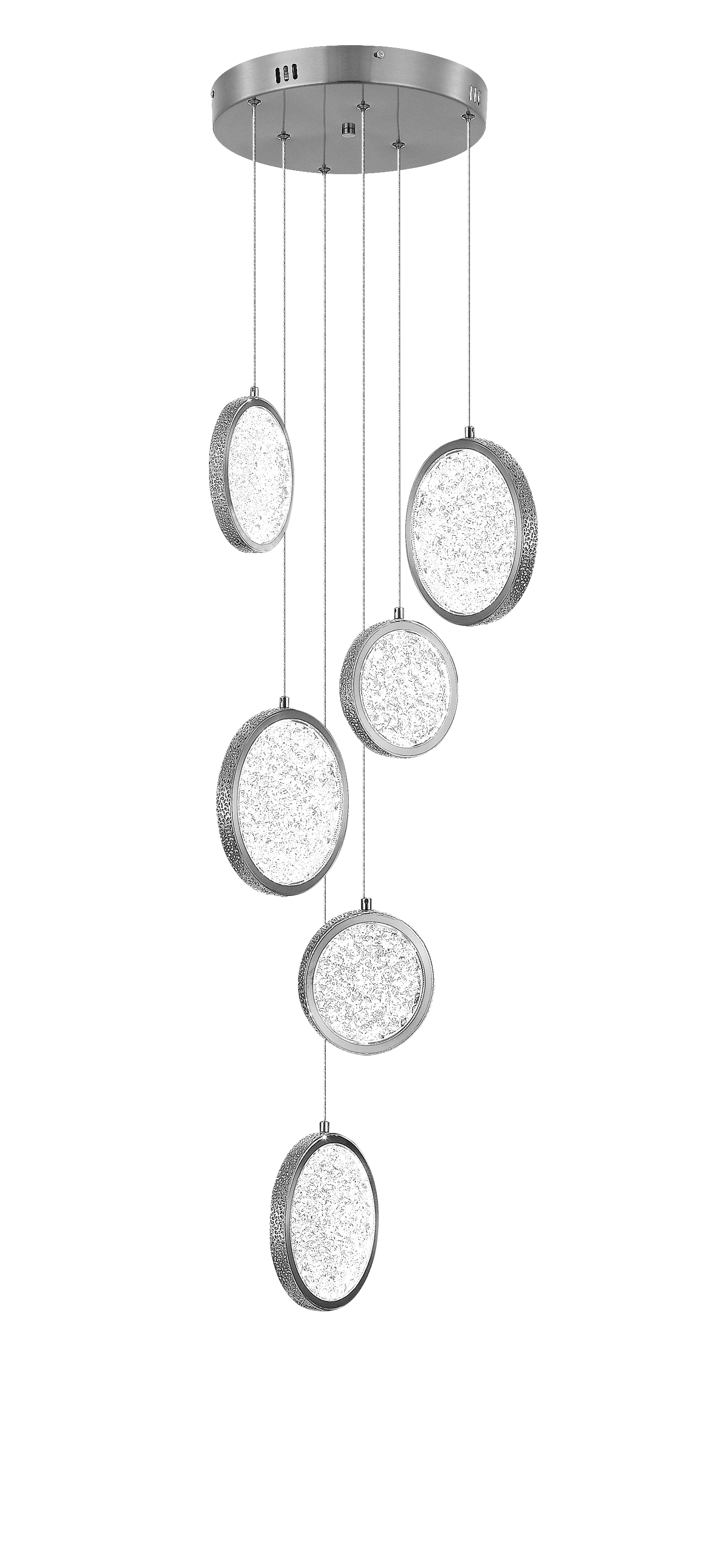 D2061-DW-6 CHROME (1) Люстра NW