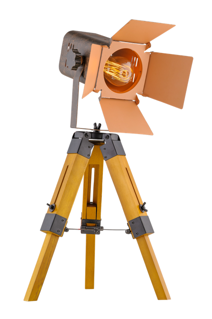 HZT104/1 RUST (1) Наст. лампа  NW