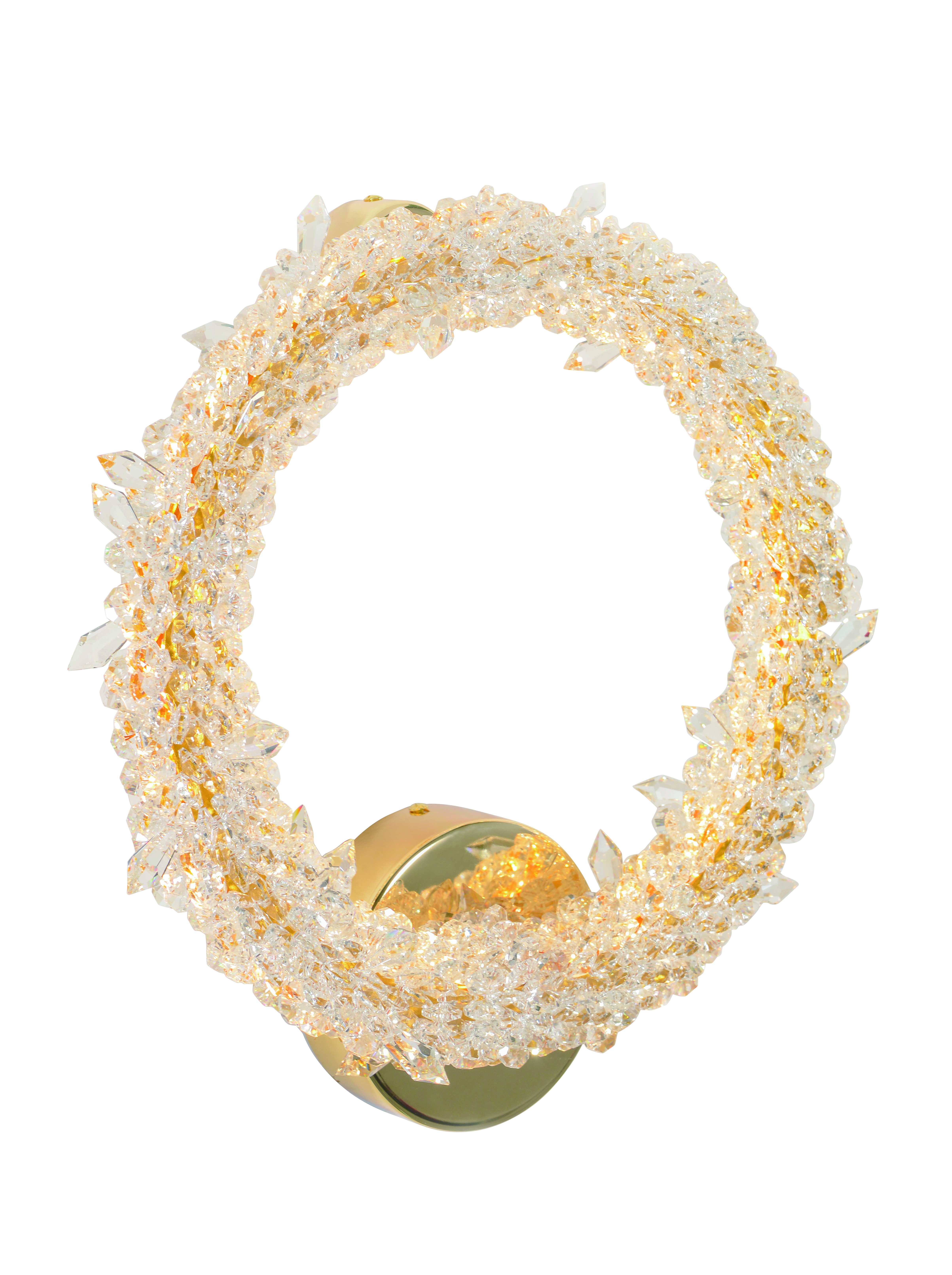 W2837E/30W GOLD+CLEAR (1) Настенный светильник NW #