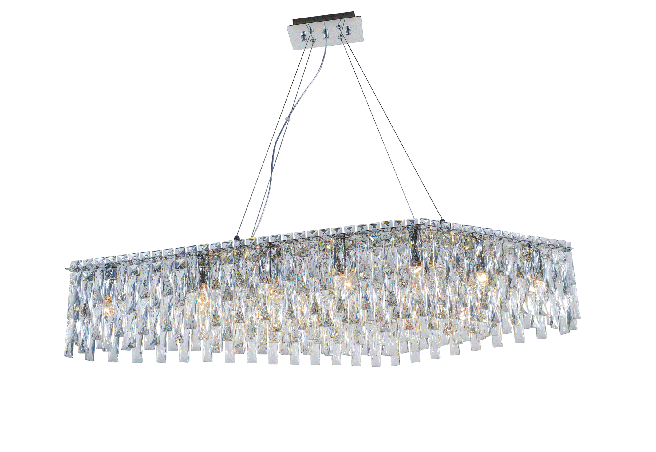 5725R/12A CHROME+CLEAR (1) Люстра NW #