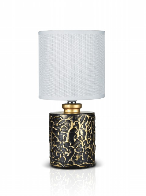 В-HS8513 black+white shade, размер: 130*130*275мм (24) светильник настольный