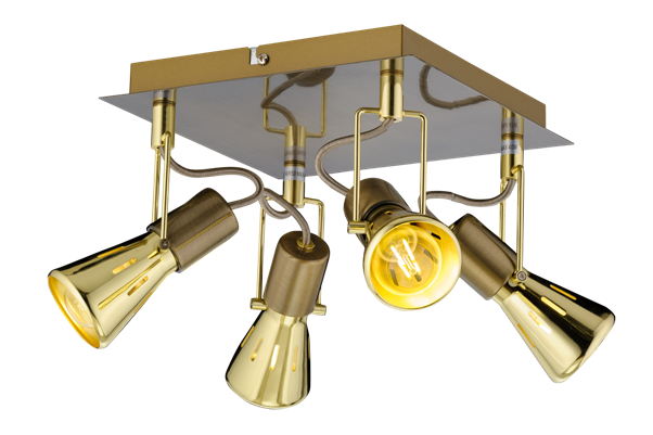 145877/4C ANTIC BRASS+GOLD (1/6) Люстра