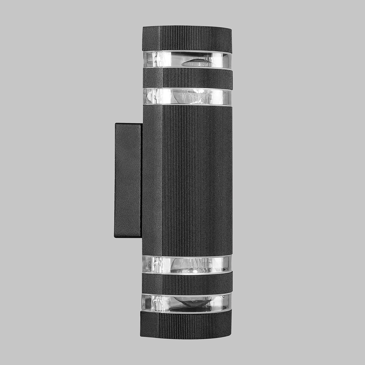 Светильник уличный настенный E27 2*60W Черный 220V IP54 IL.0014.0025-2-BK
