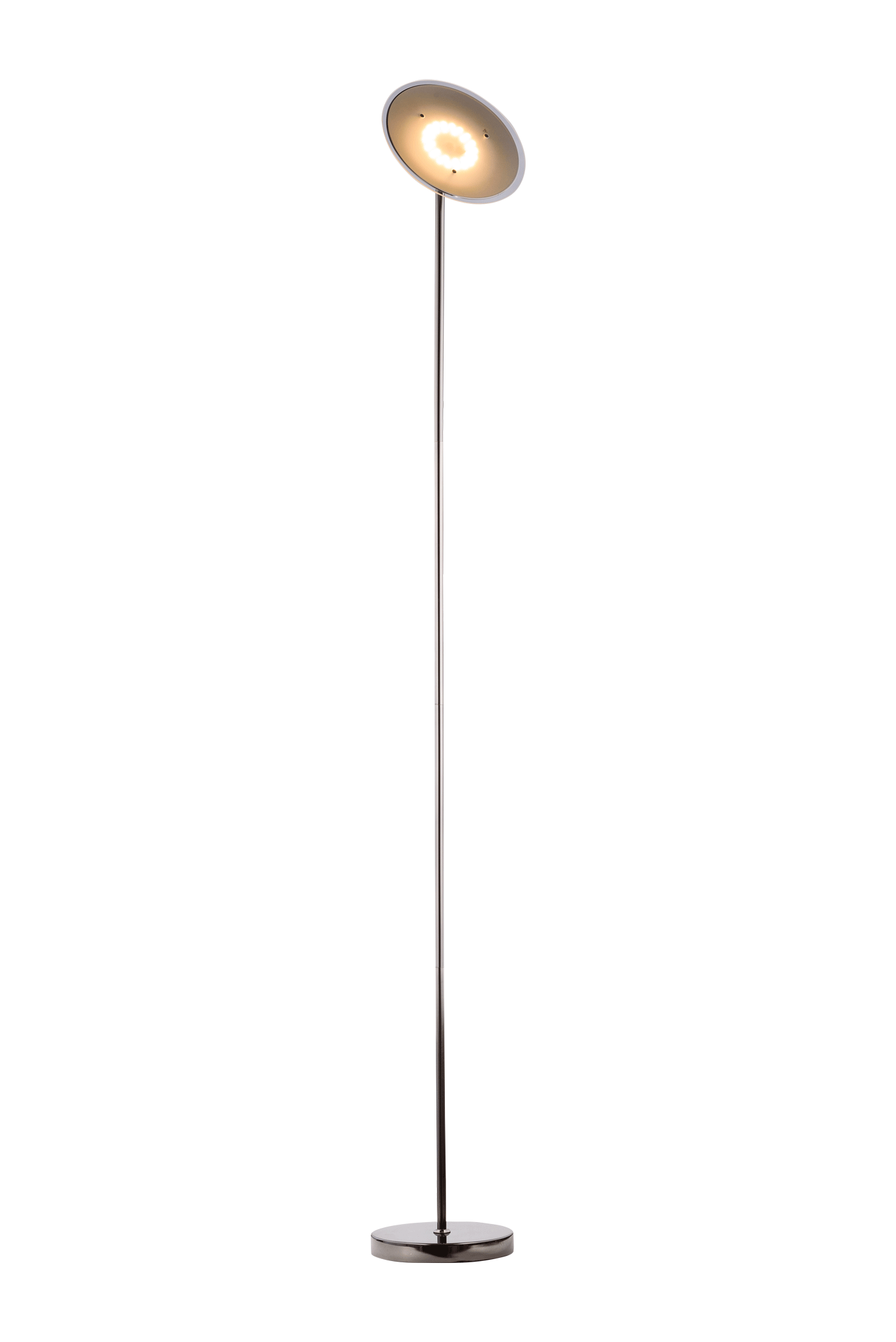 T010104H BK+CH (1/2) Торшер #