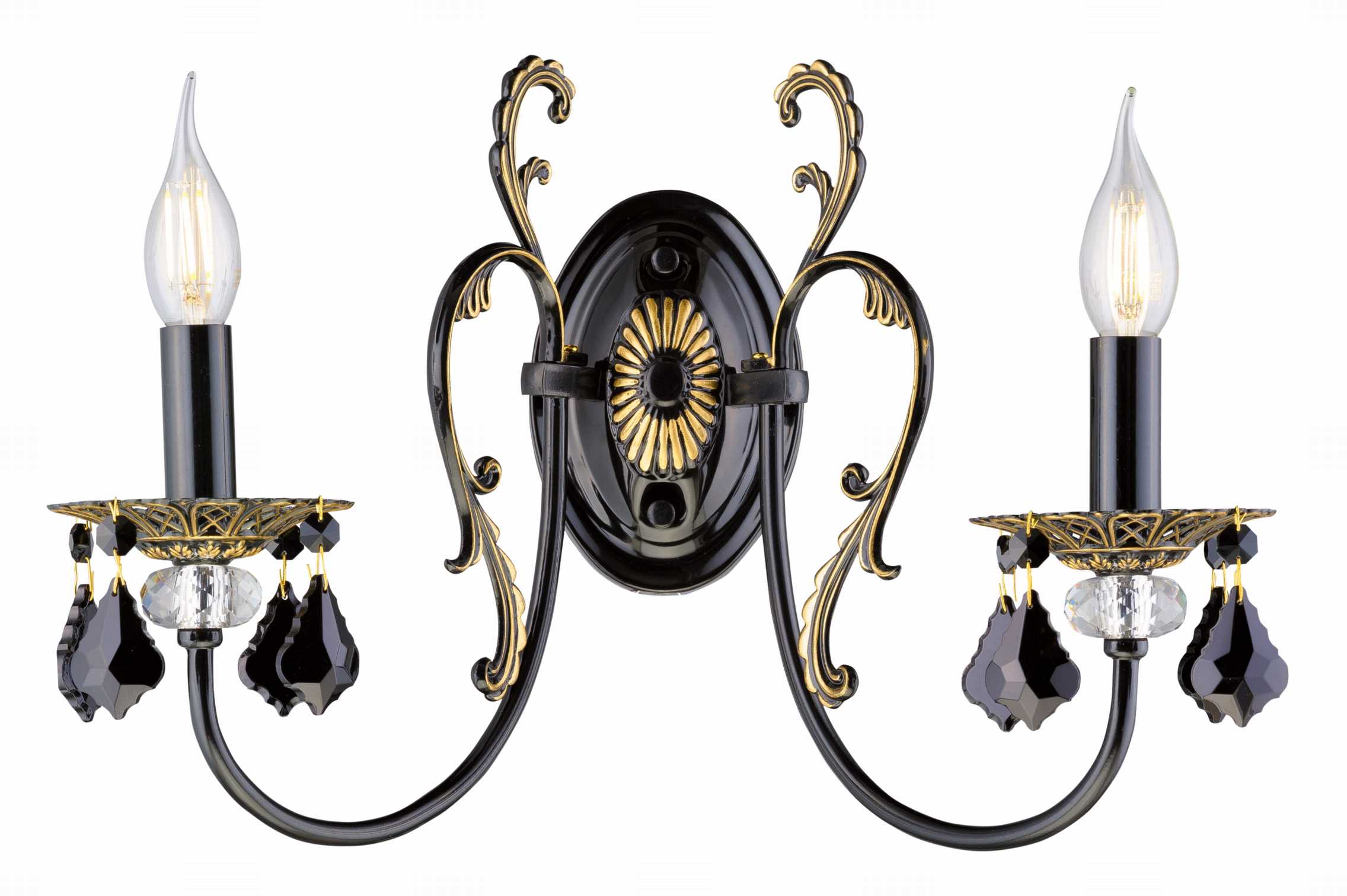 B1730/2W BK+GD (1/10) Бра NW #