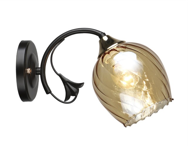 ВР-N4080/1 BK+FGD (20) светильник настенный