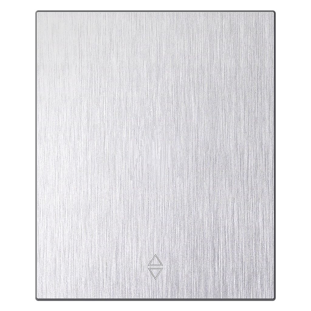 Выключатель проходной 1-клавишный модульный 10А алюминий серебро «Альтаир» (SBE-m11al-10-SW12-0)