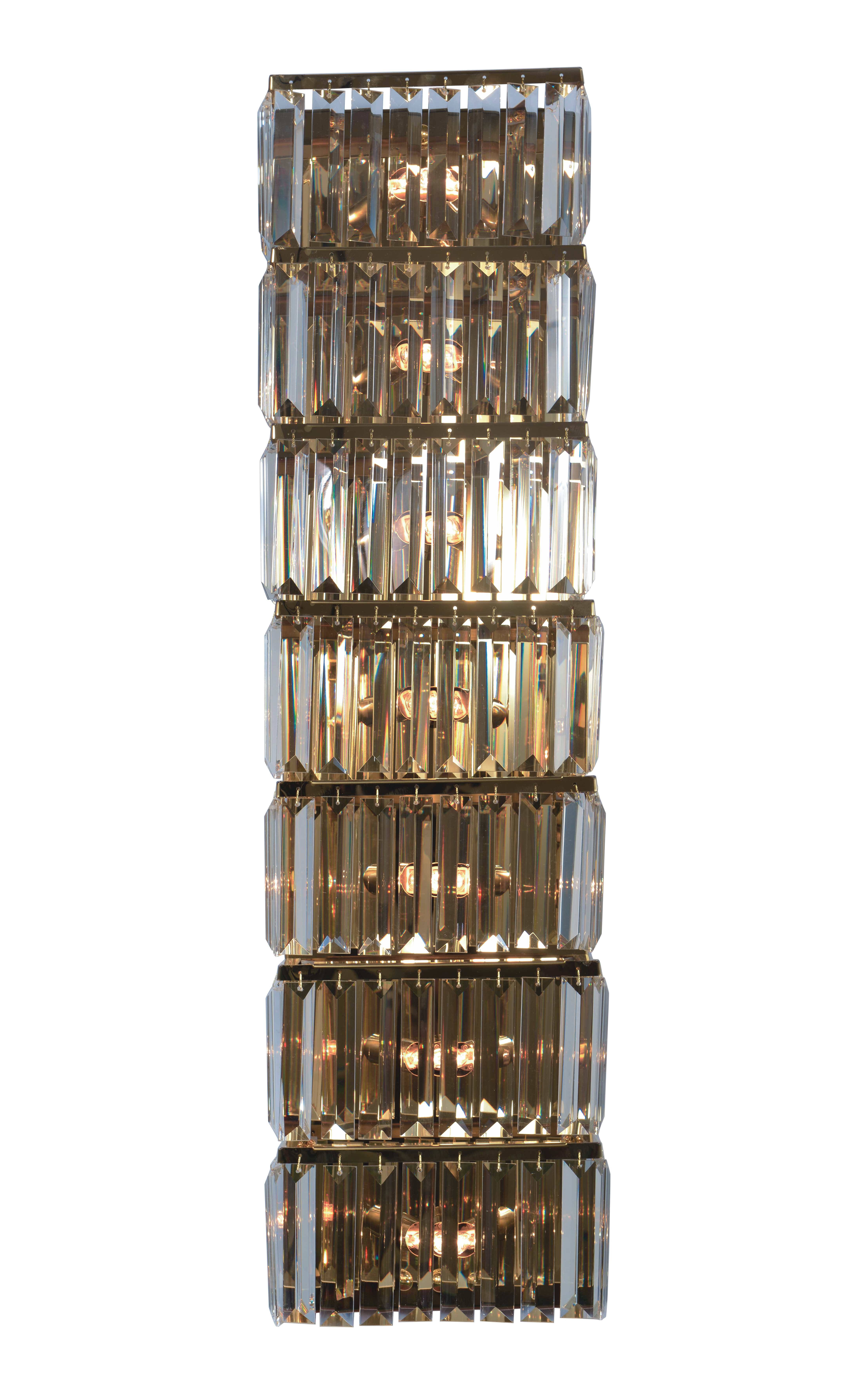 W2821E/7A GOLD H+CLEAR (1) Настенный светильник NW #