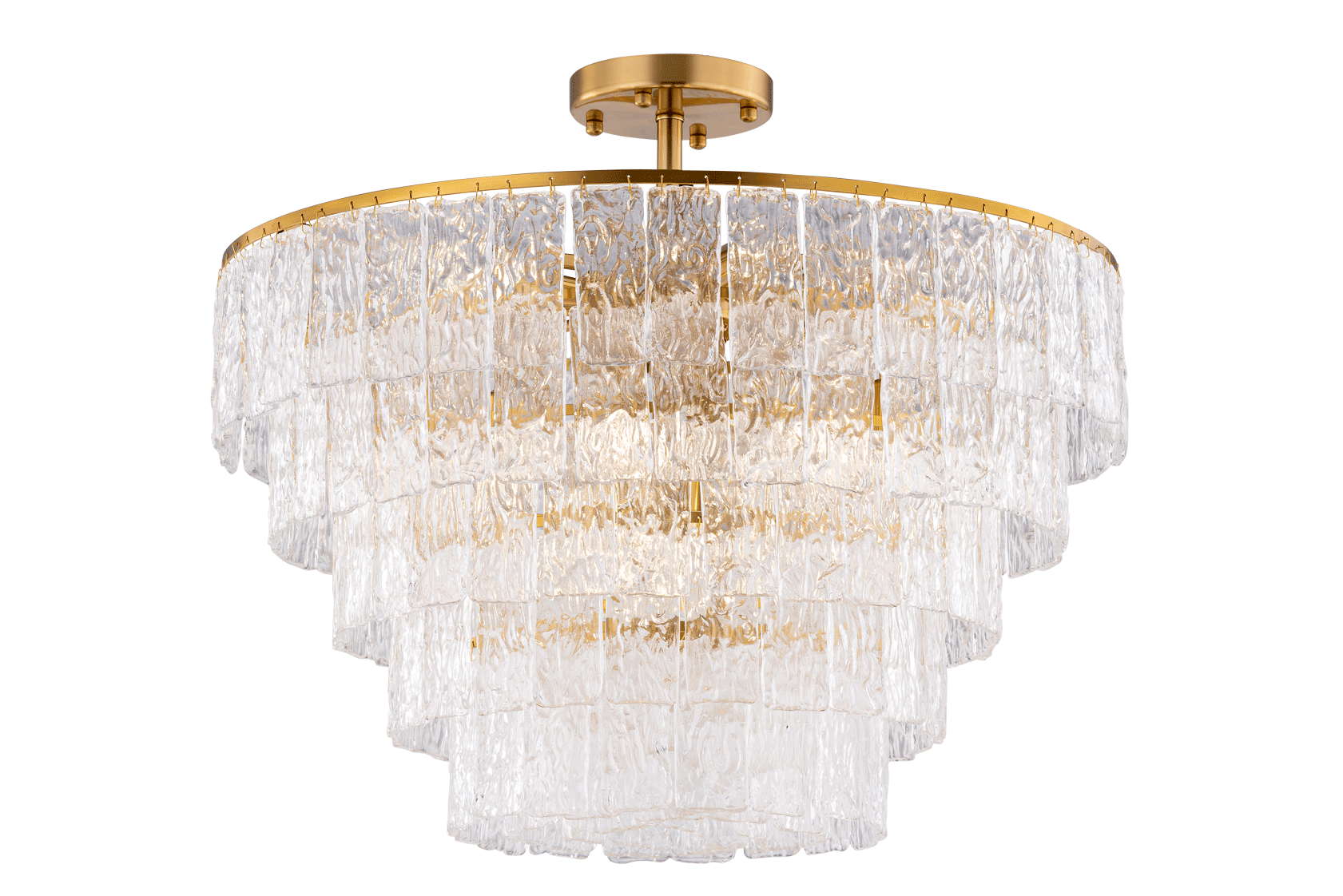 5011/15 LT BRASS+CLEAR LIGHT (1) Люстра NW
