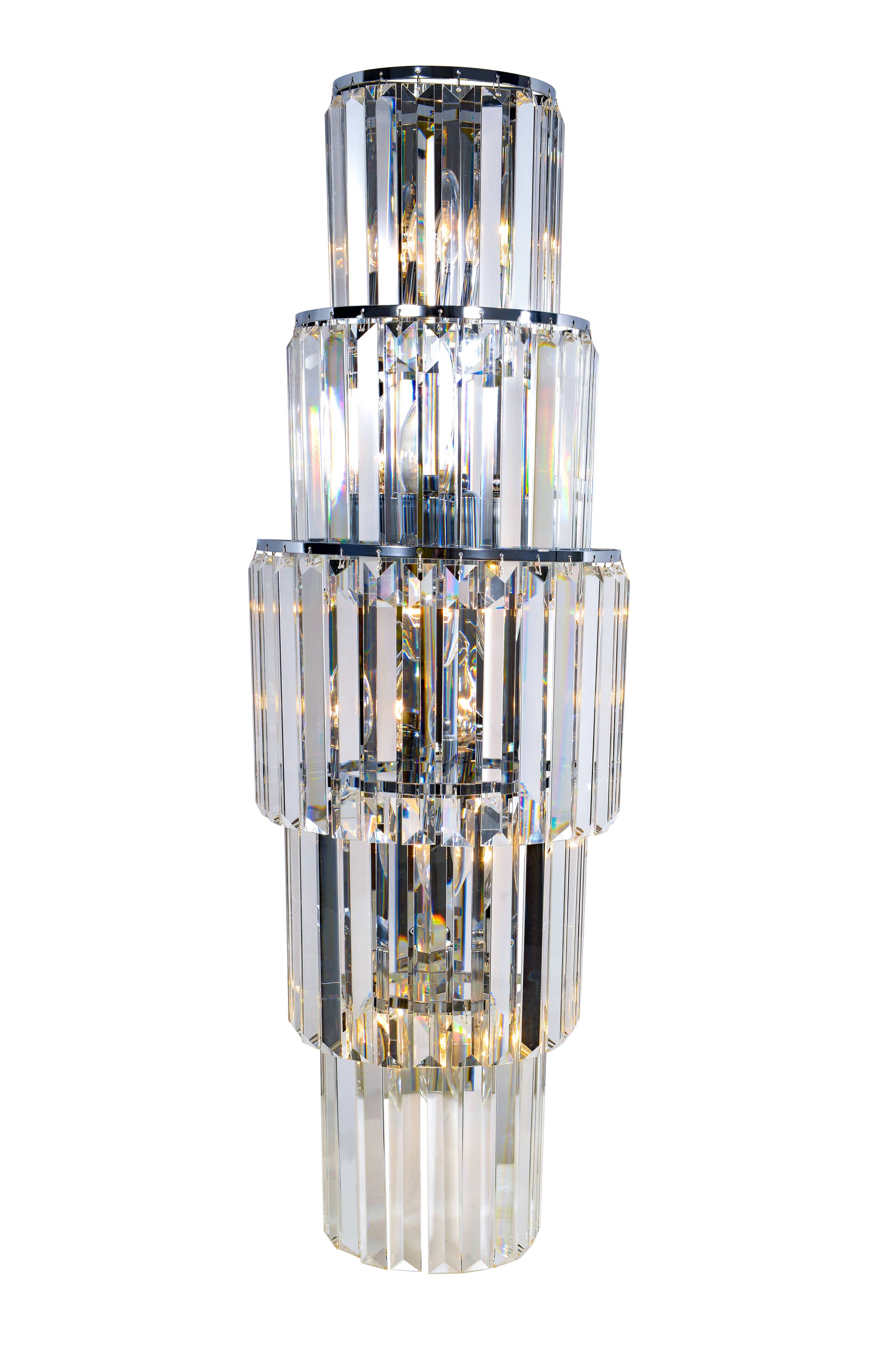 W2799R/6A CHROME+CLEAR (1) Настенный светильник NW