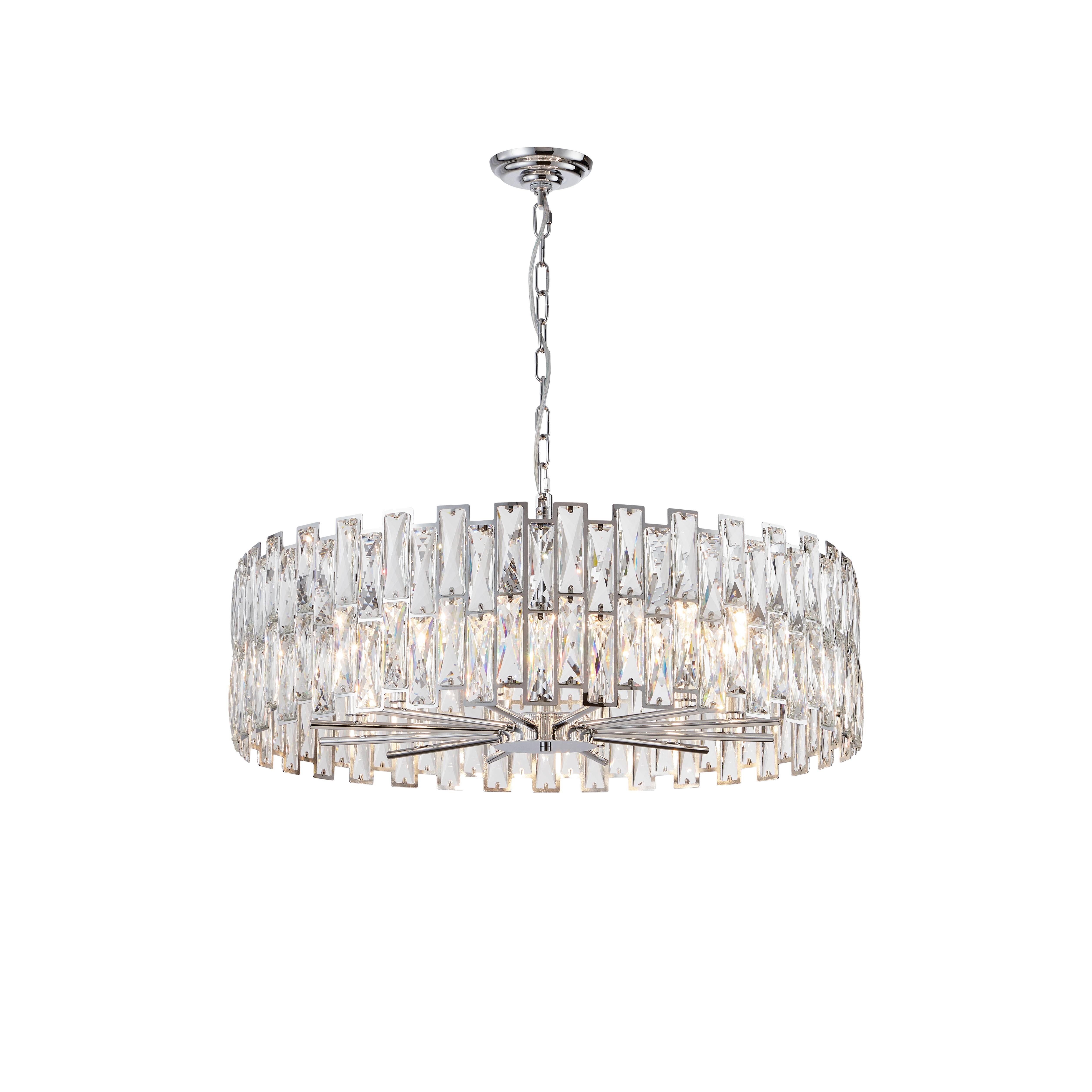 B65-ф800*H230 CHROME (1) Люстра NW #