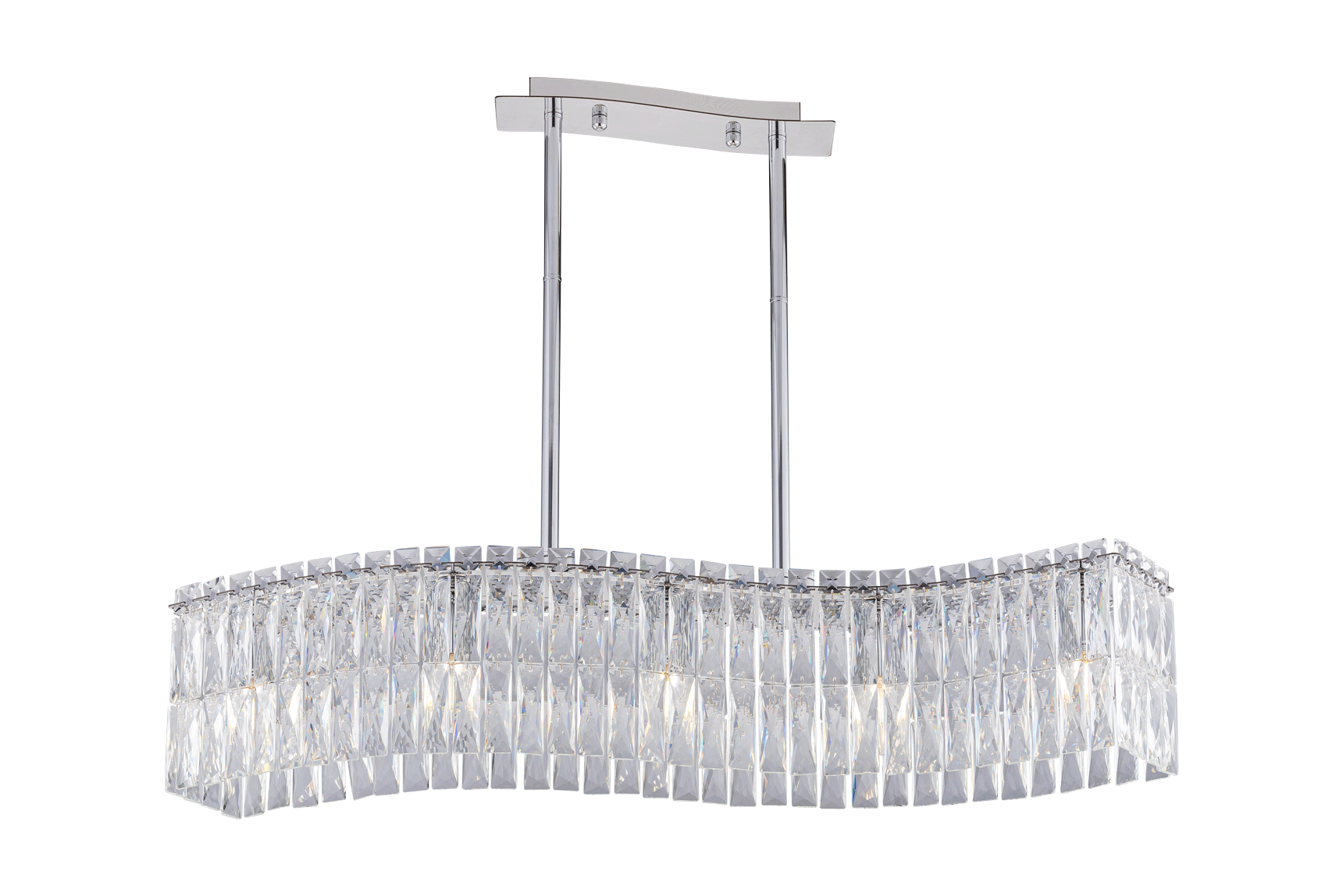 3101R/5A CHROME+CLEAR (1) Люстра NW #