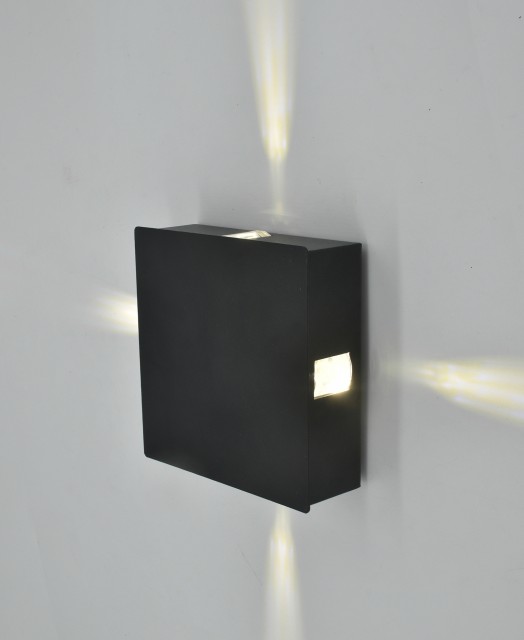Х-B20957/4 BK LED 4*3W 4000K (25) светильник настенный