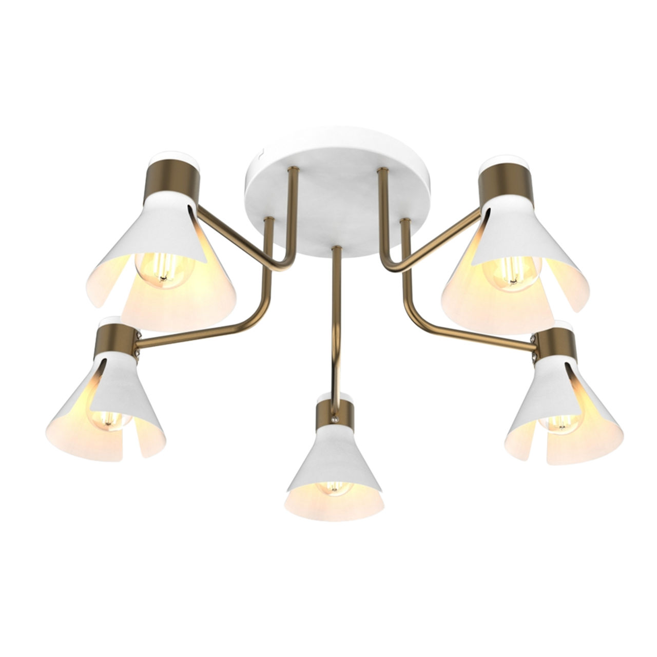 Потолочная люстра MD.8312-5-S-WH+AB