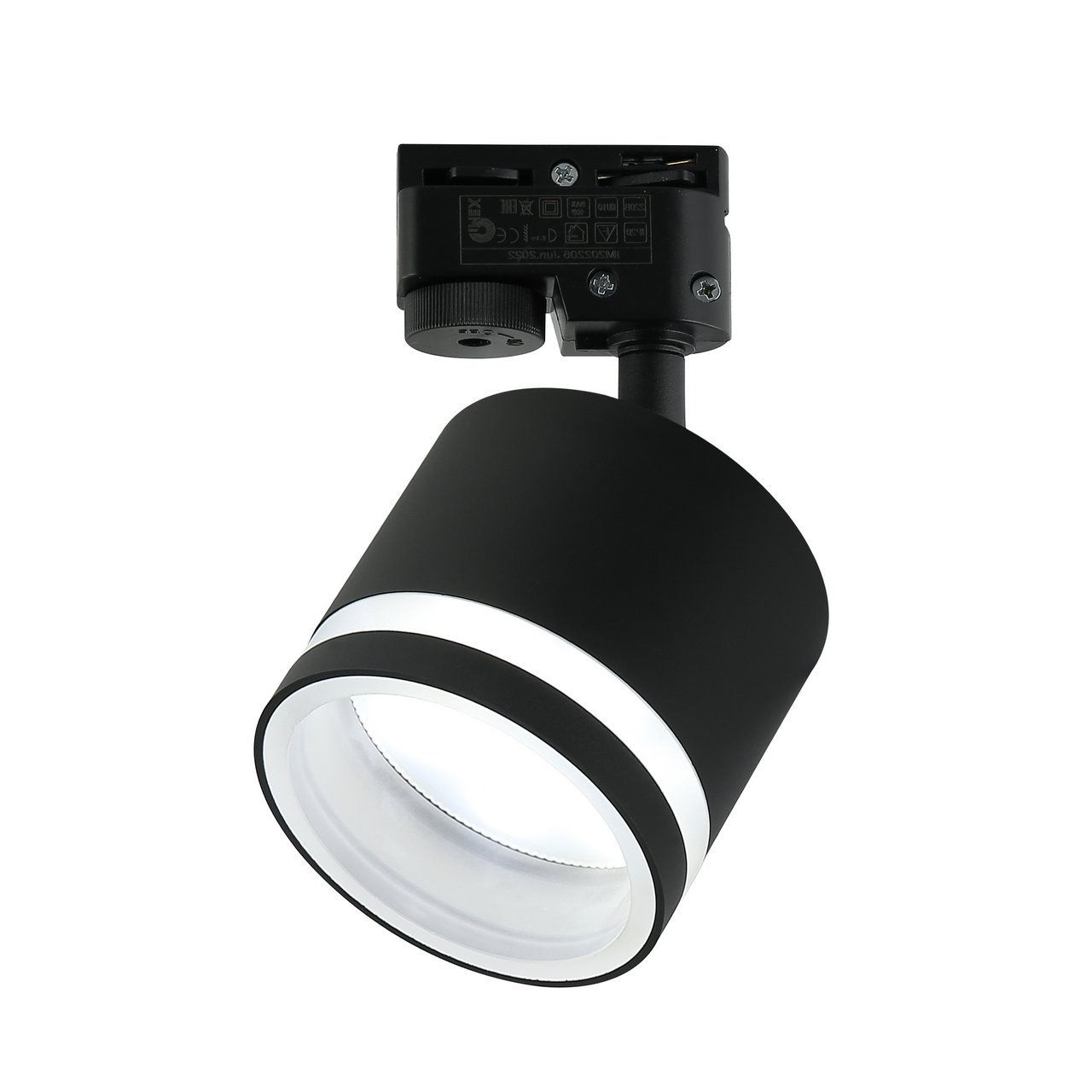 Светильник спот GX53 для трековой системы 1 фазный трек 220В, макс 12Вт, Черный IL.0010.0011 BK