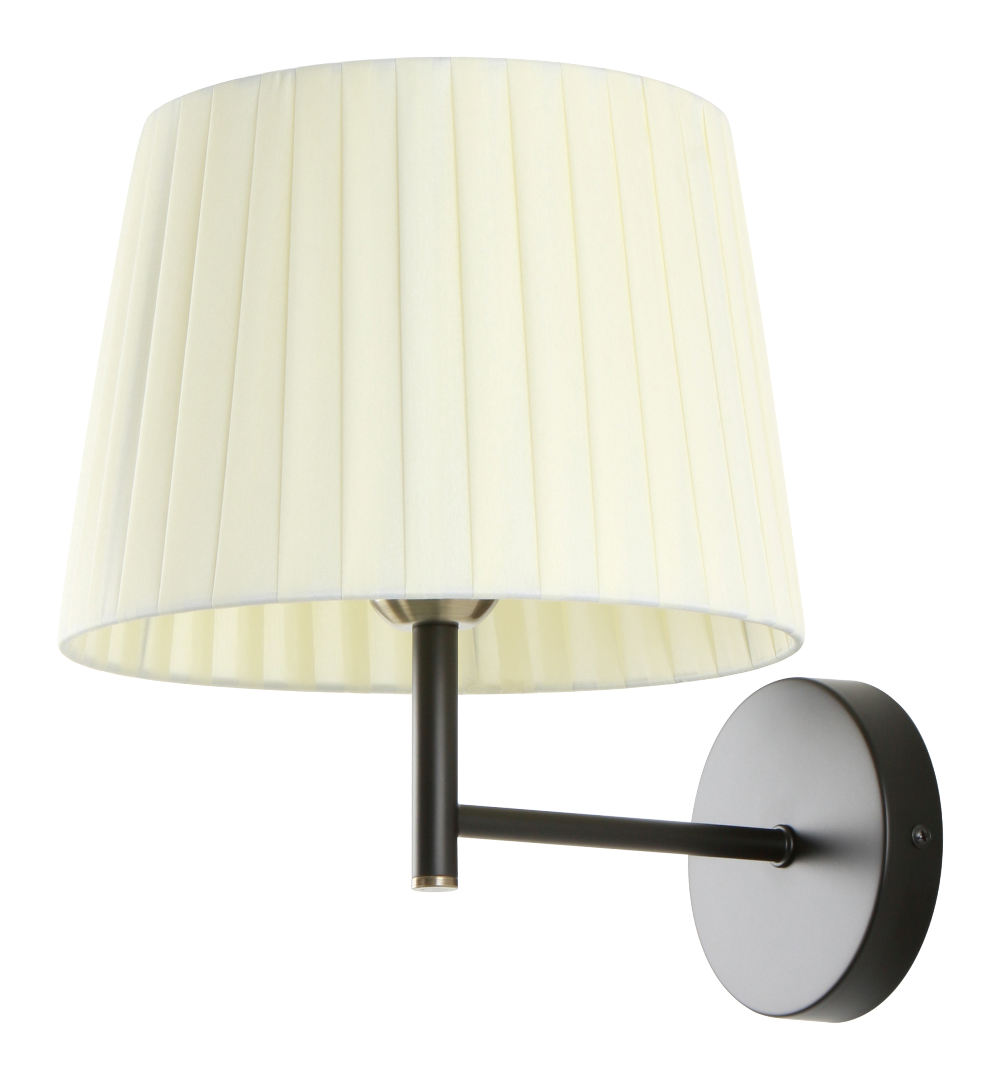 6047AWL ANTIQUE BRASS+MATT BLACK+BEIGE (1) Настенный светильник NW