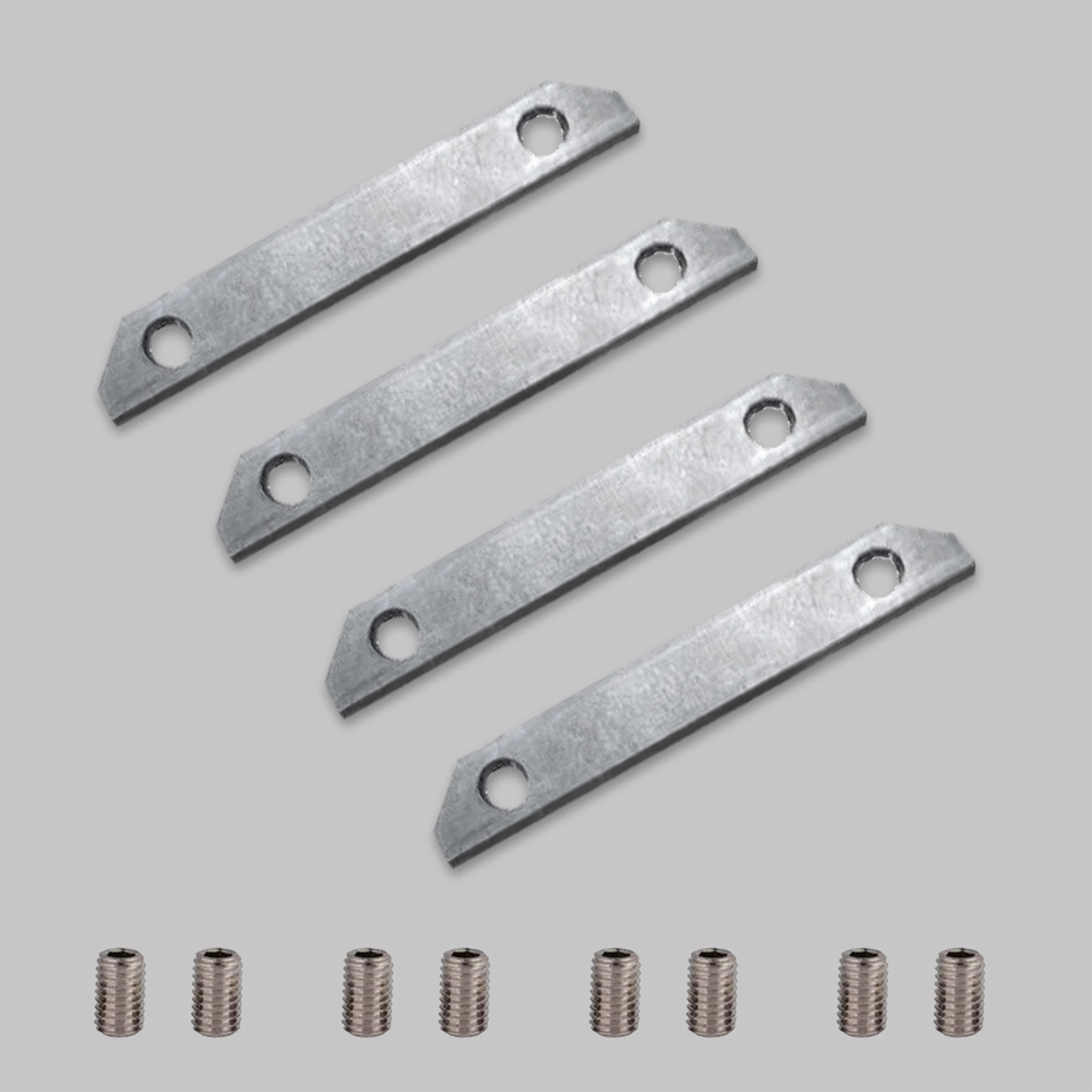 Комплект соединителей прямых 4шт для профиля IL.0050.3300 и IL.0050.3400 SMART LINE 220В IL.0050.3301