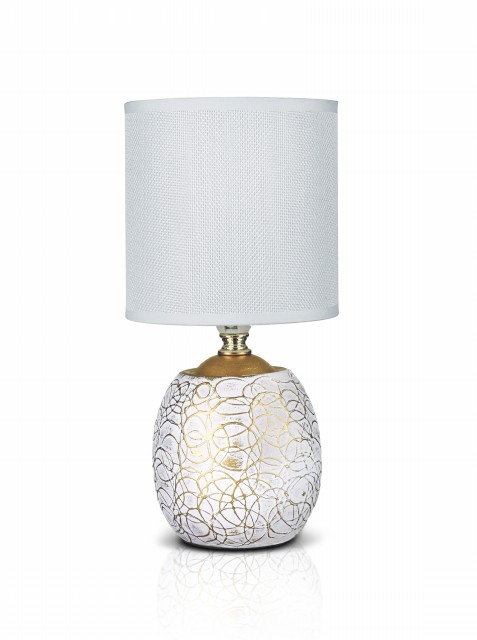 В-HS8515 white+white shade, размер: 130*130*260мм (24) светильник настольный