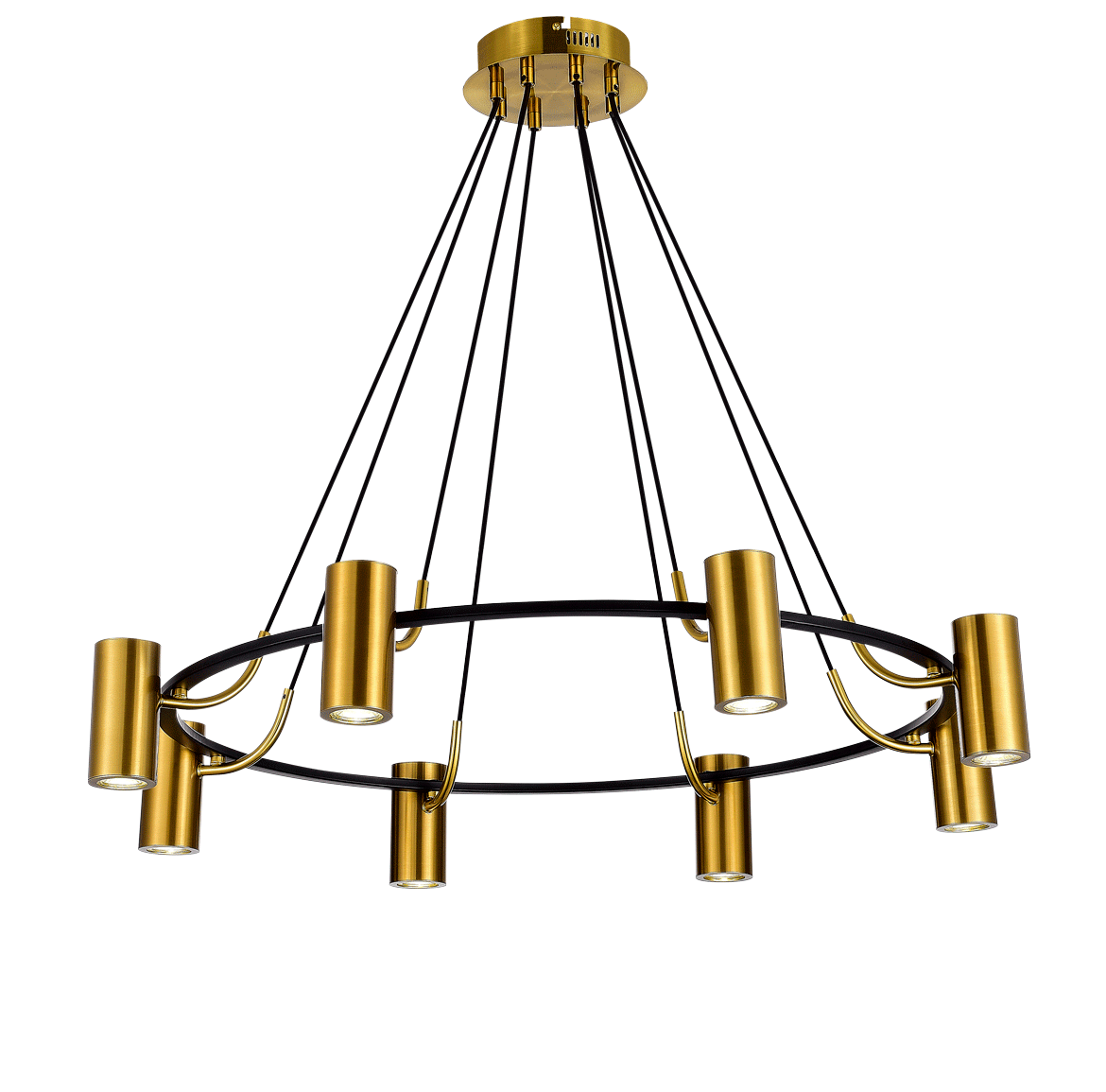 D2126-DWS-8 BLACK+BRASS (1) Светильник (NW)