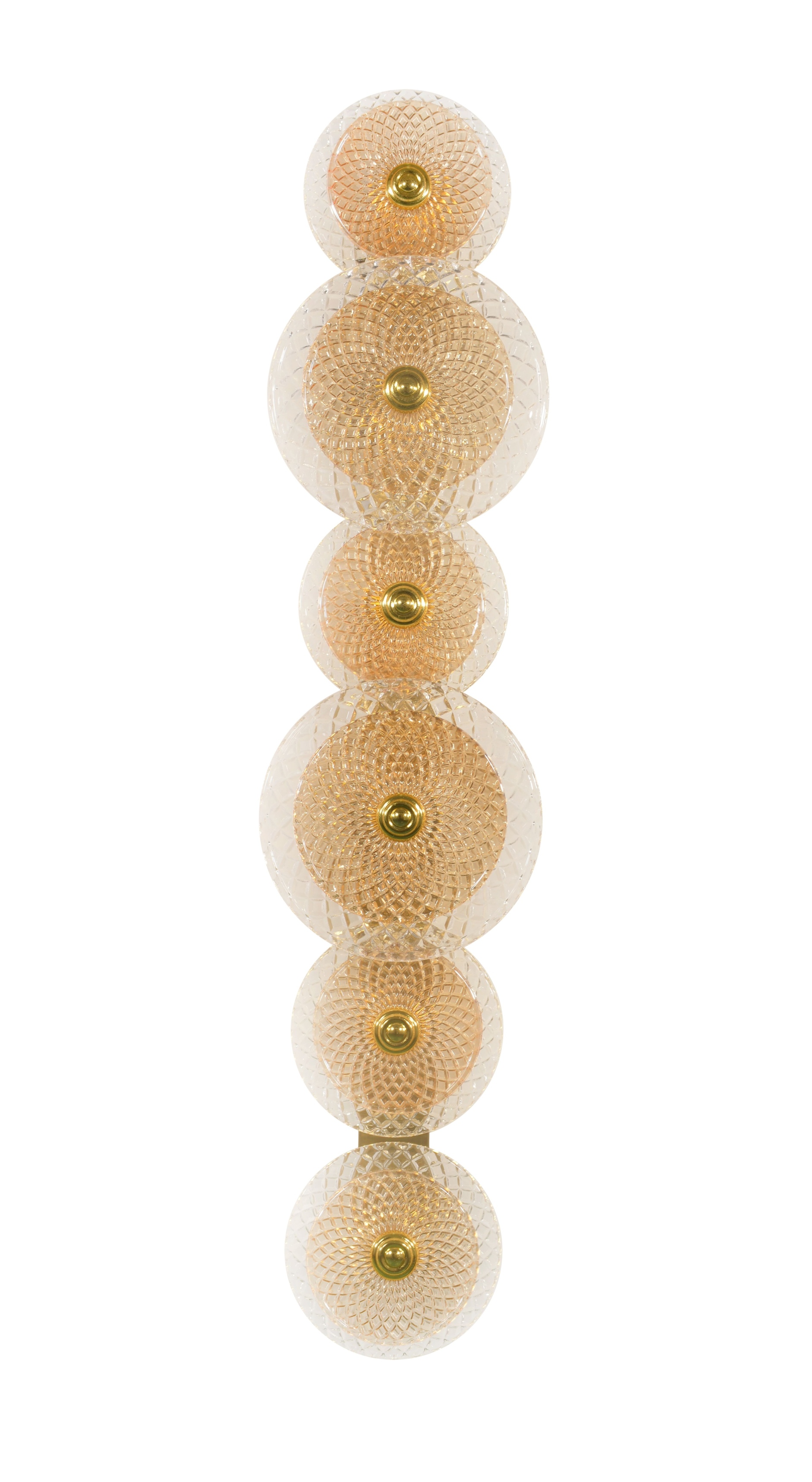 W5856P/6 GOLD+CLEAR+AMBER (1) Настенный светильник  NW
