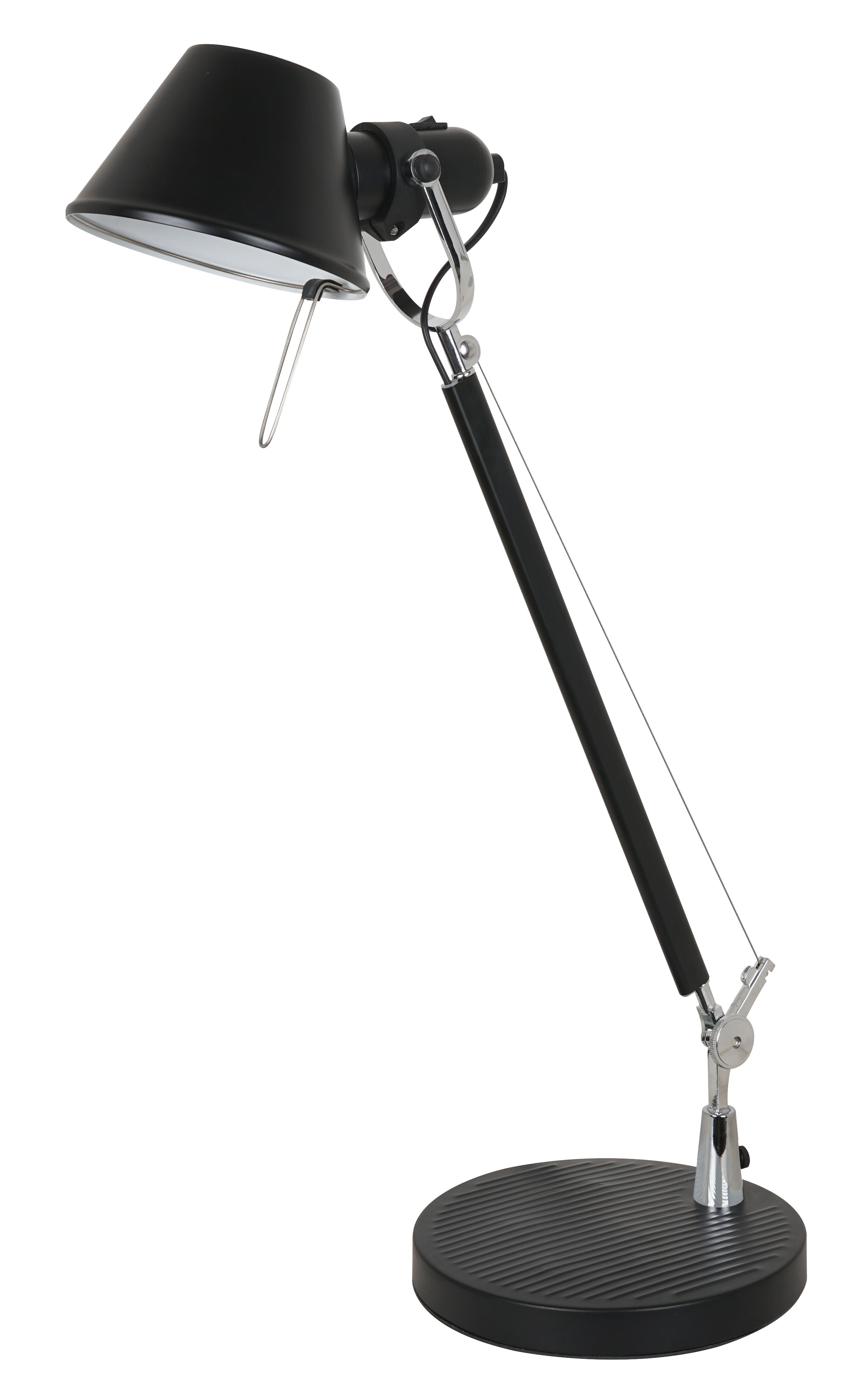 HN2216 MBK+CH (1) Наст. лампа  NW #