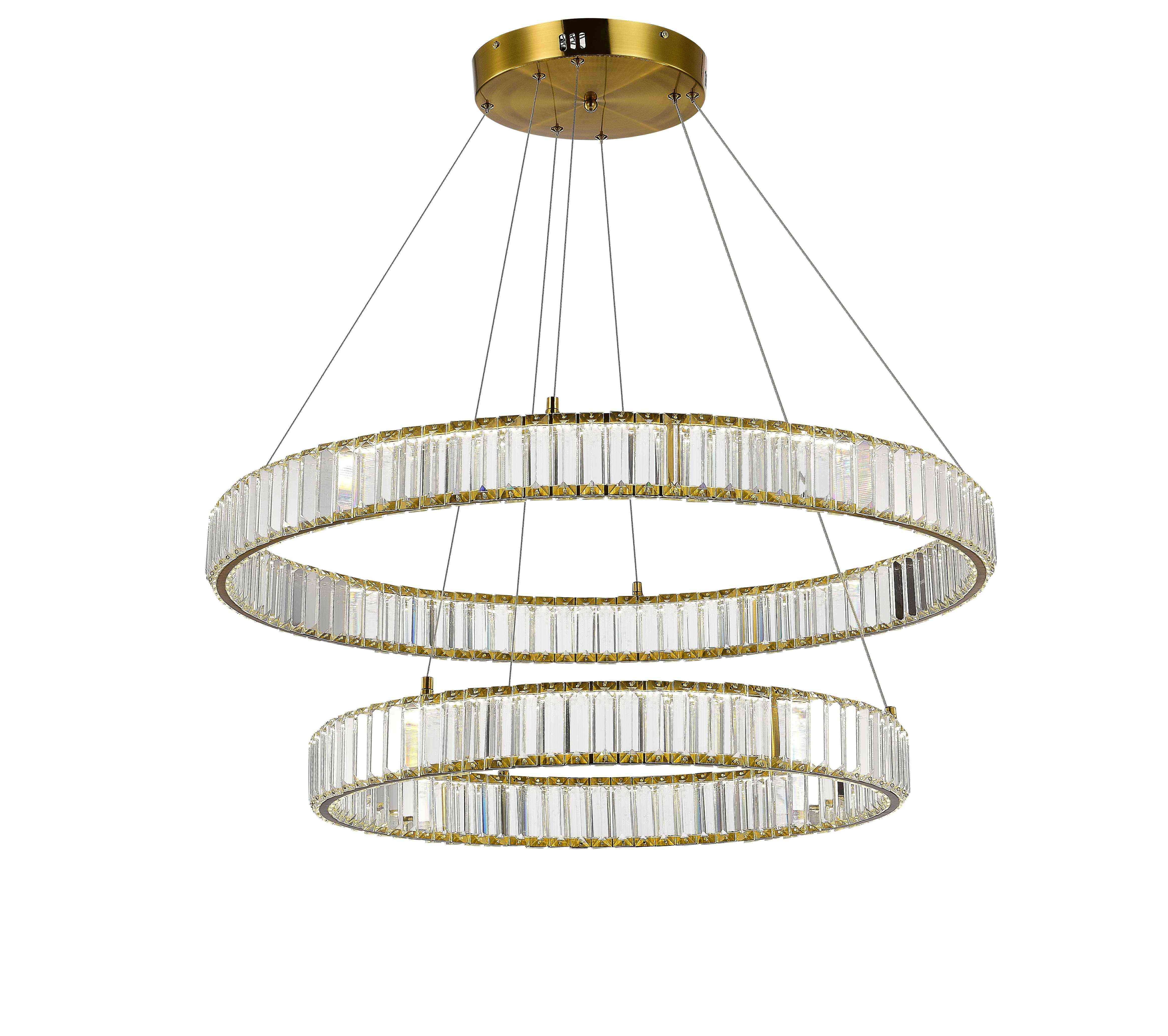 D2107-DW-6+8 BRASS (1) Люстра NW