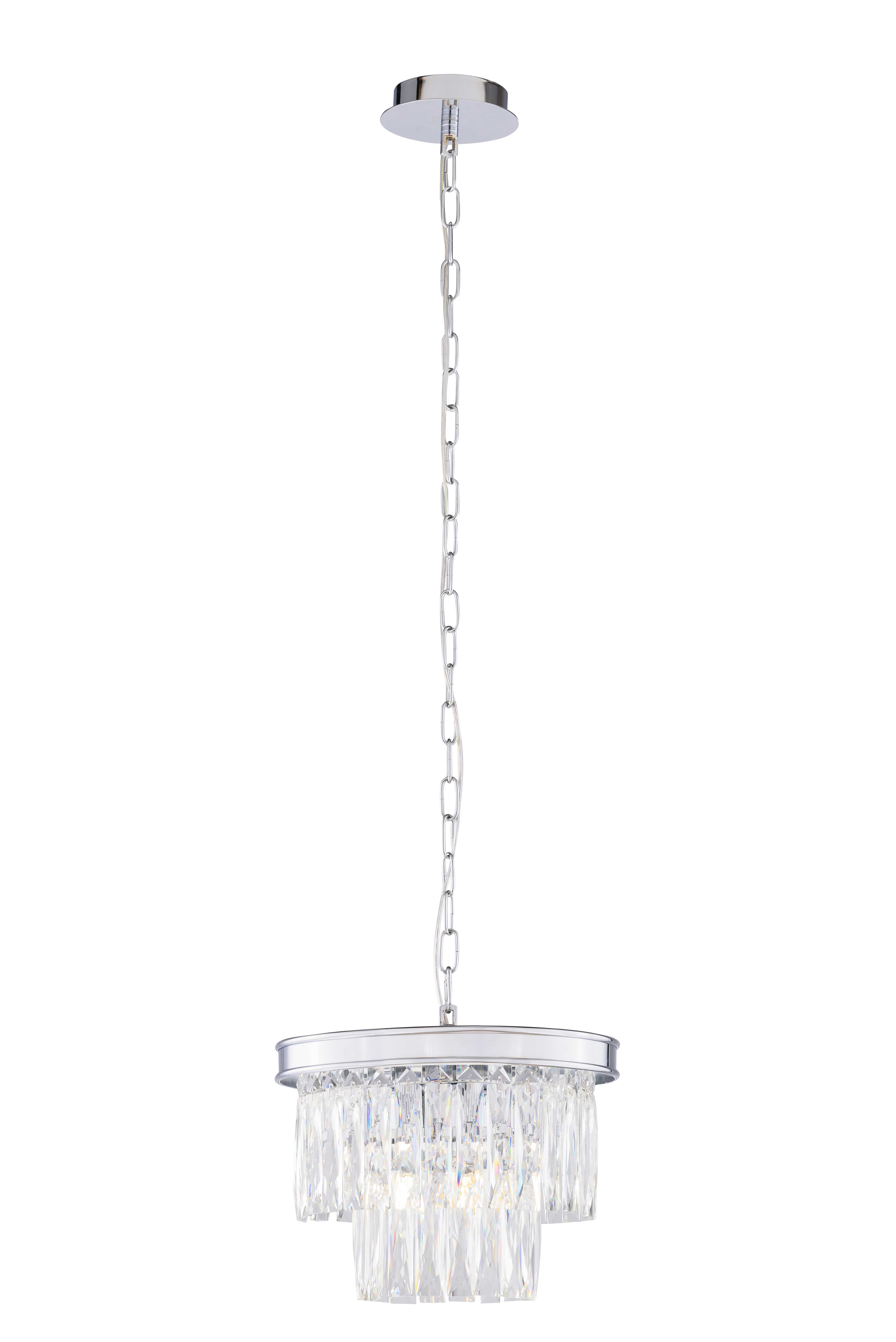 2718R/3A CHROME+CLEAR (1) Люстра NW #