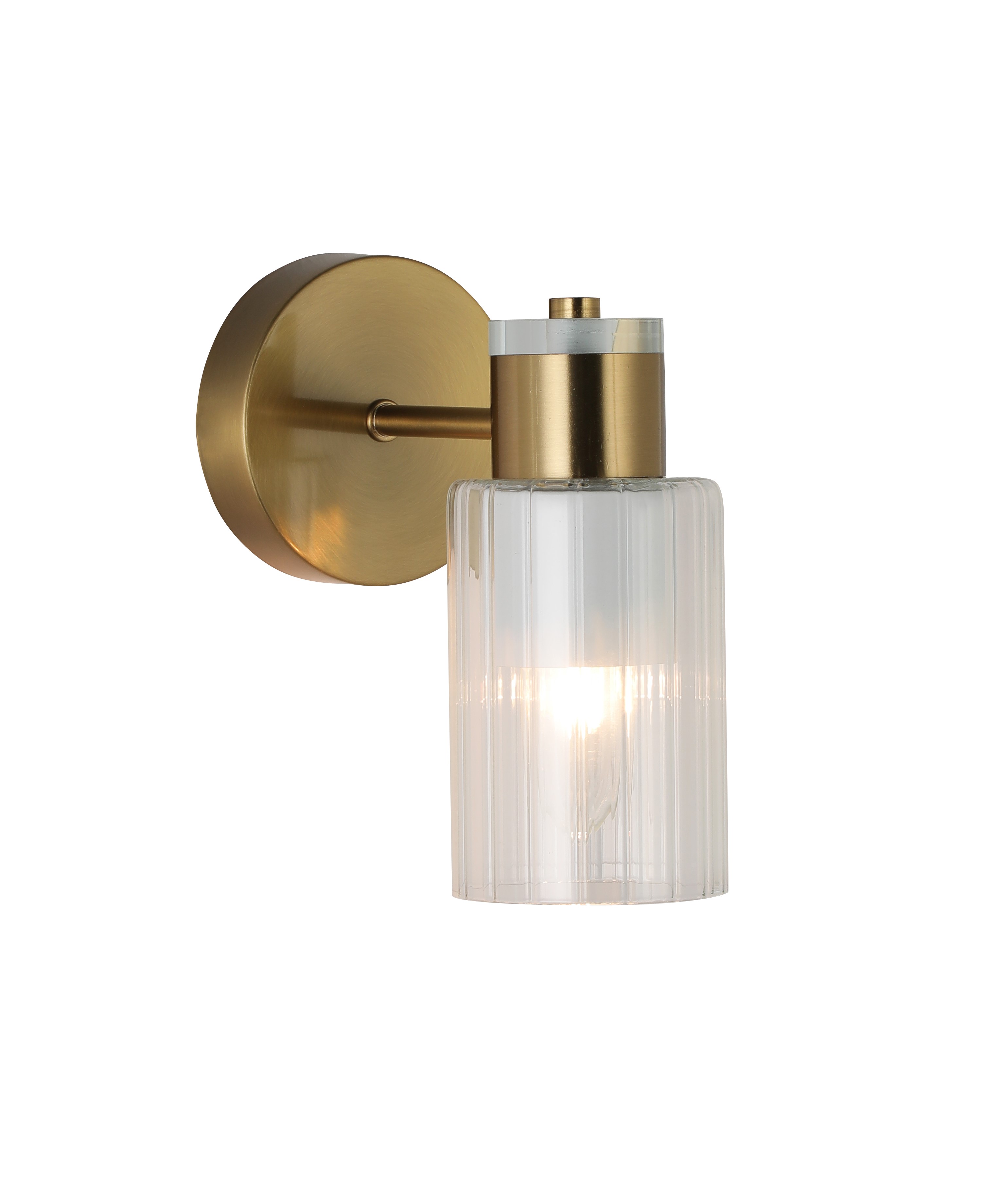 74589/1W ANTIQUE BRASS+WHITE (1/5) Настенный светильник (RL)