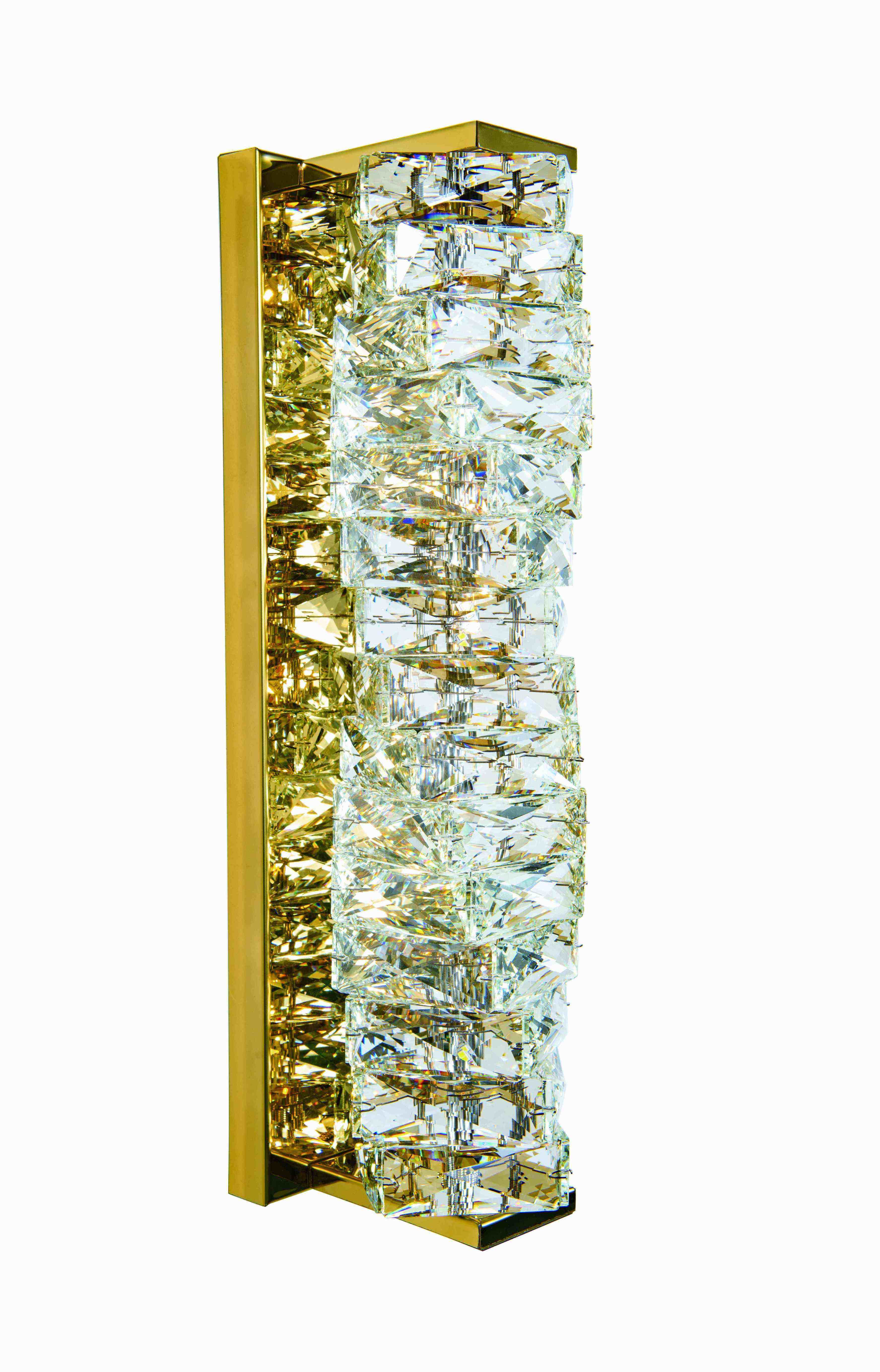 W2406E/28W GOLD+CLEAR (1) Настенный светильник NW (20W)