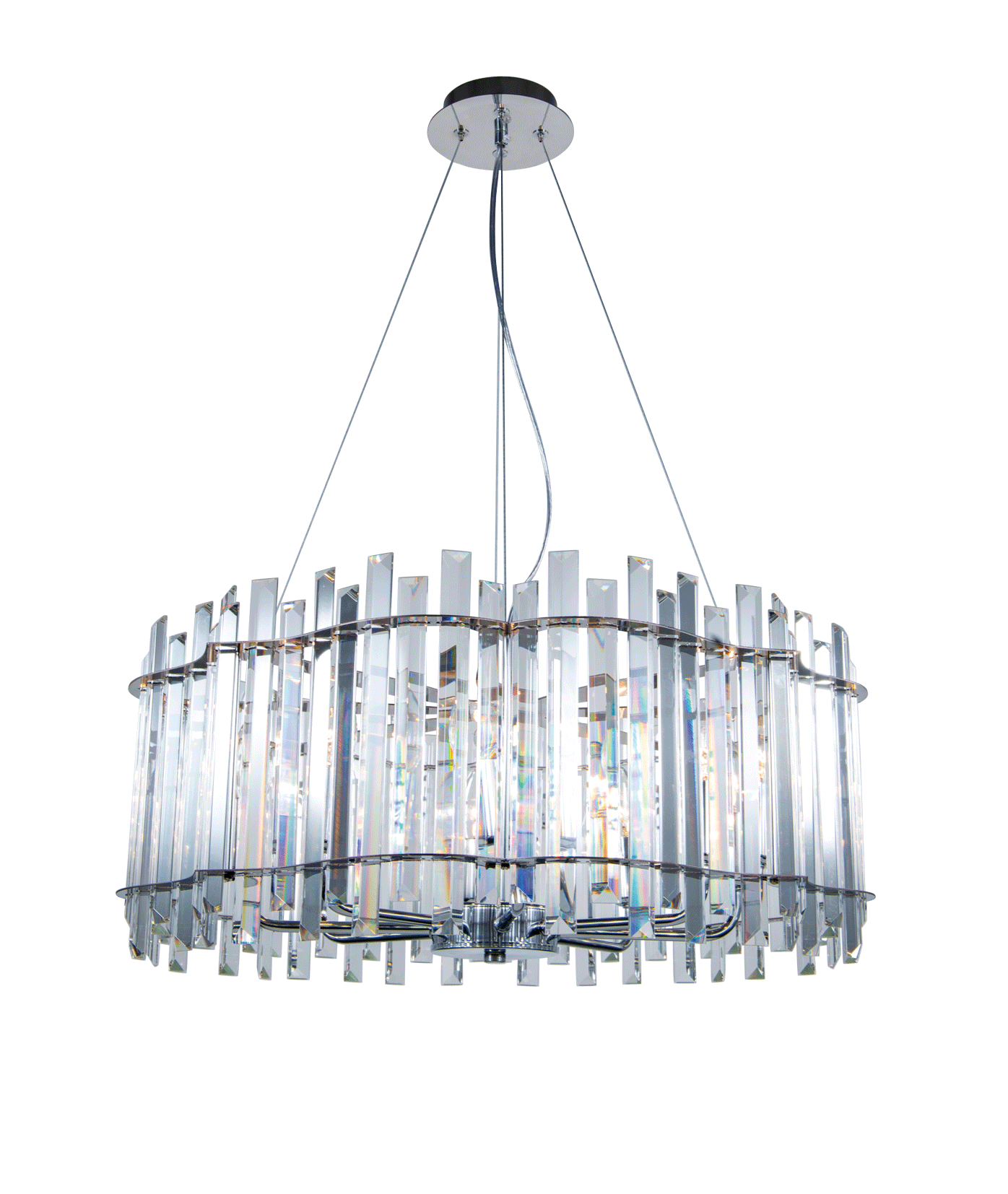 5702R/8A CHROME+CLEAR (1) Люстра NW