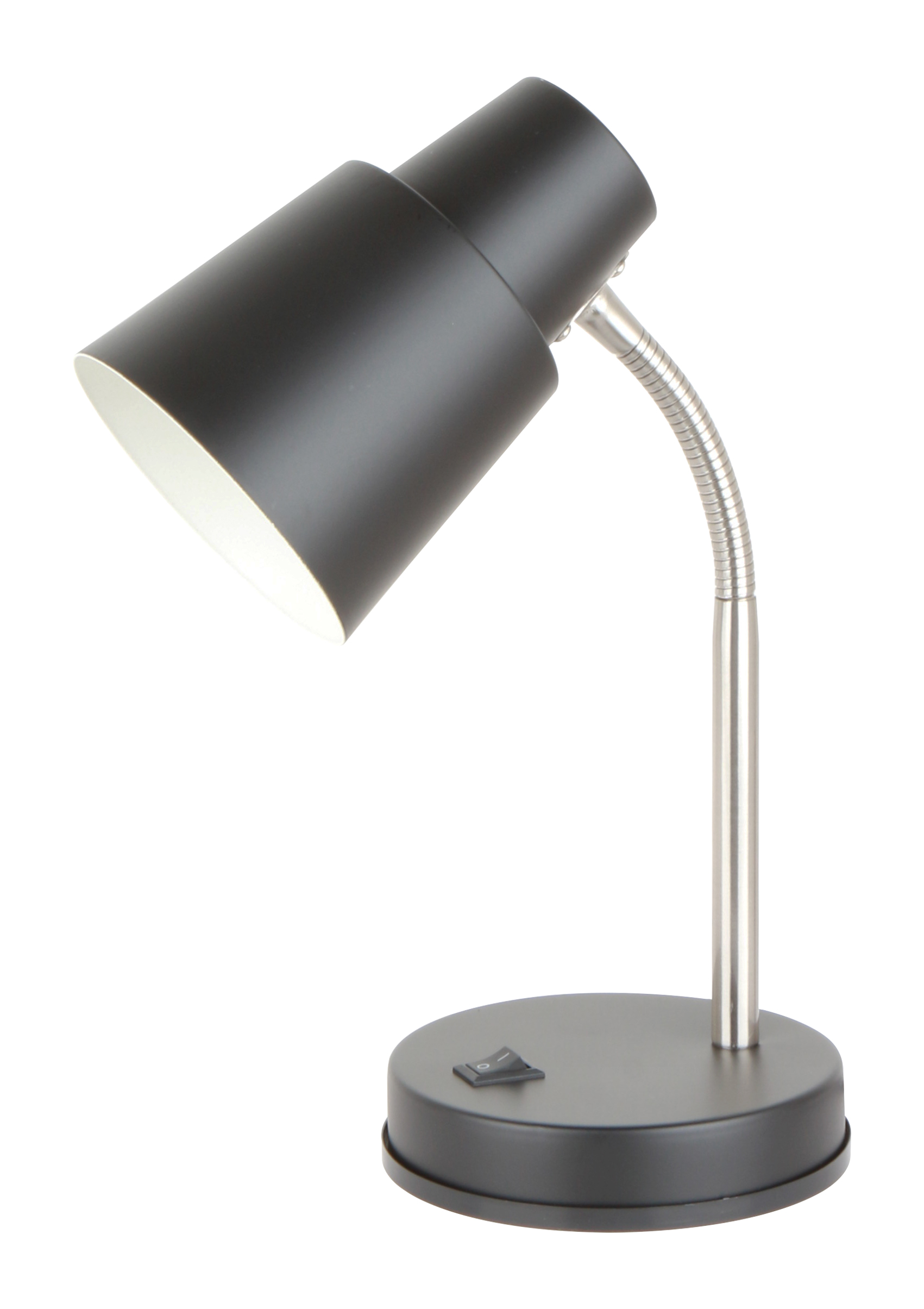 2031ATL MATT BLACK+SATIN NICKEL (1/12) Наст.Лампа NW #