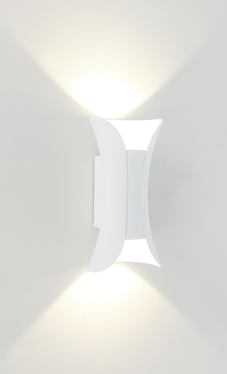 Светильник настенный LED 2*5W 4000K Белый 220V IP54 IL.0014.0007 WH