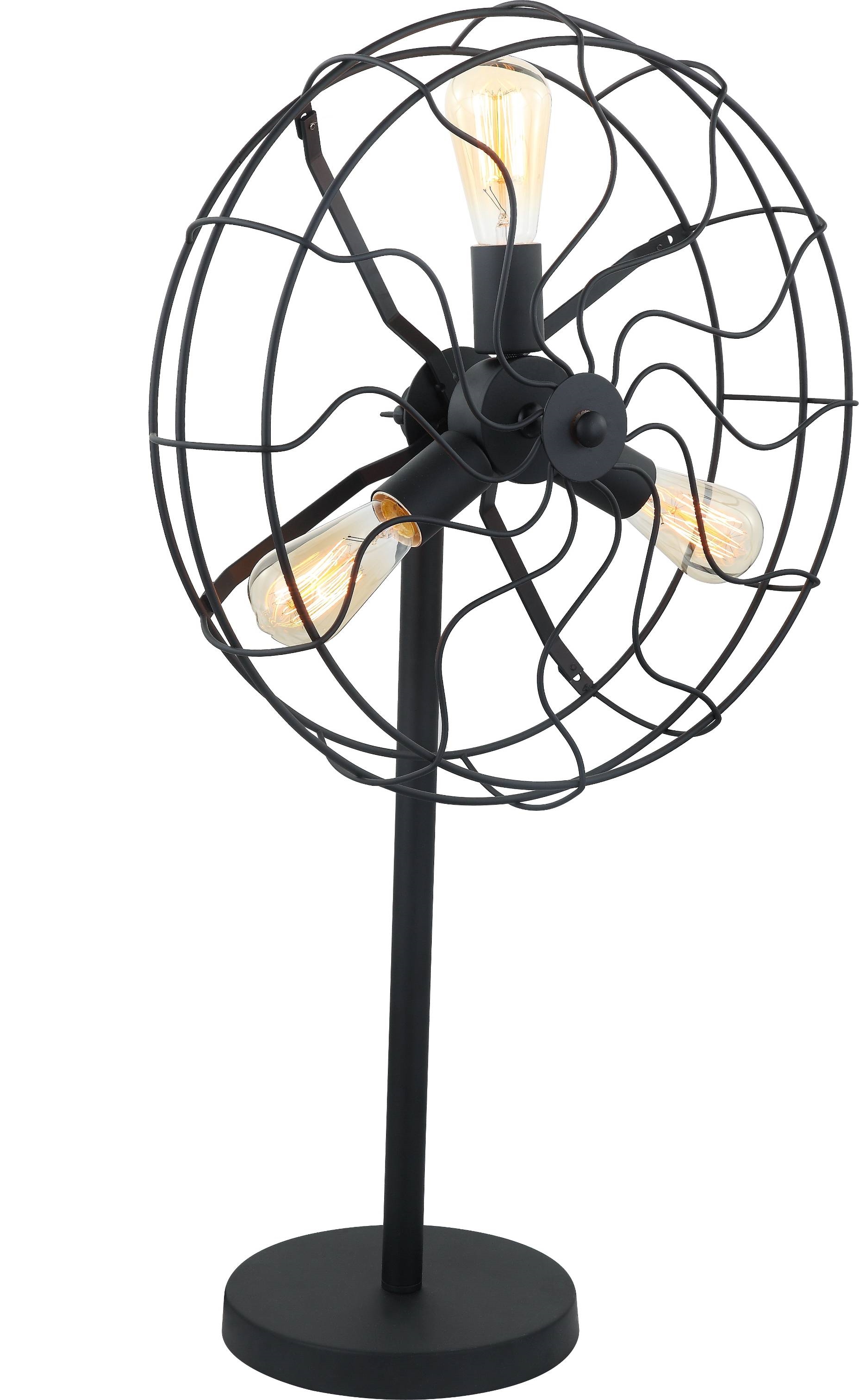 HTM2580/3 BLACK (1) Настольная лампа