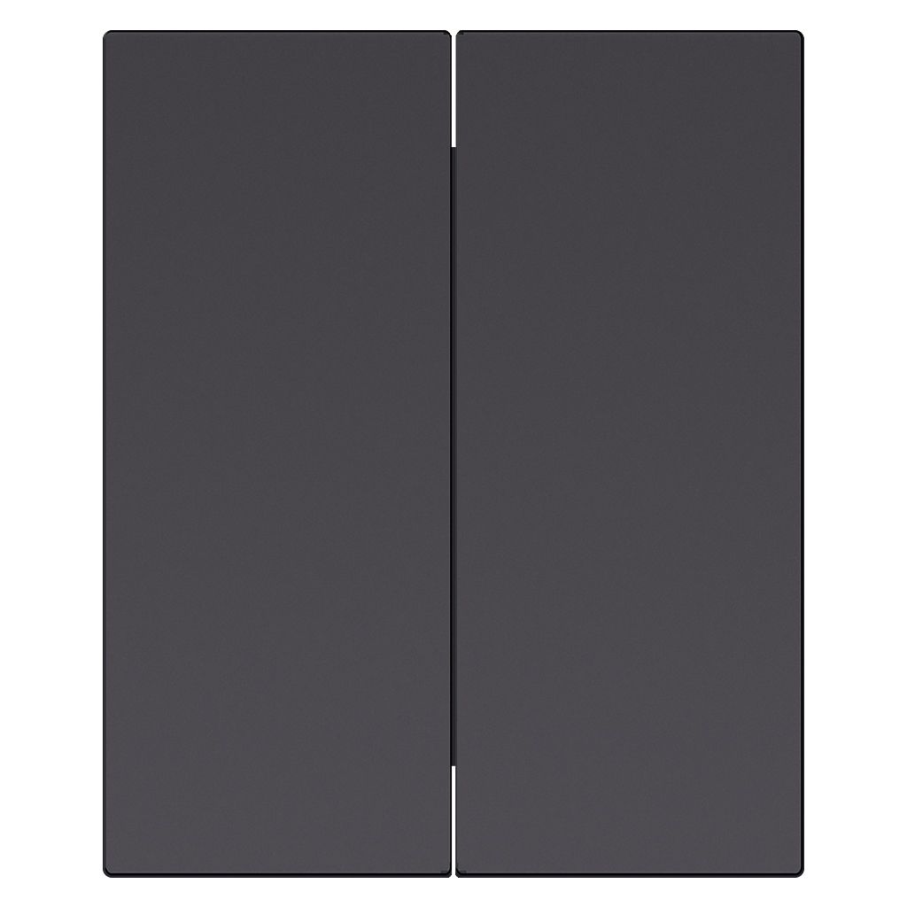 Выключатель 2-клавишный модульный 10А черный «Альтаир» (SBE-m11b-10-SW2-0)